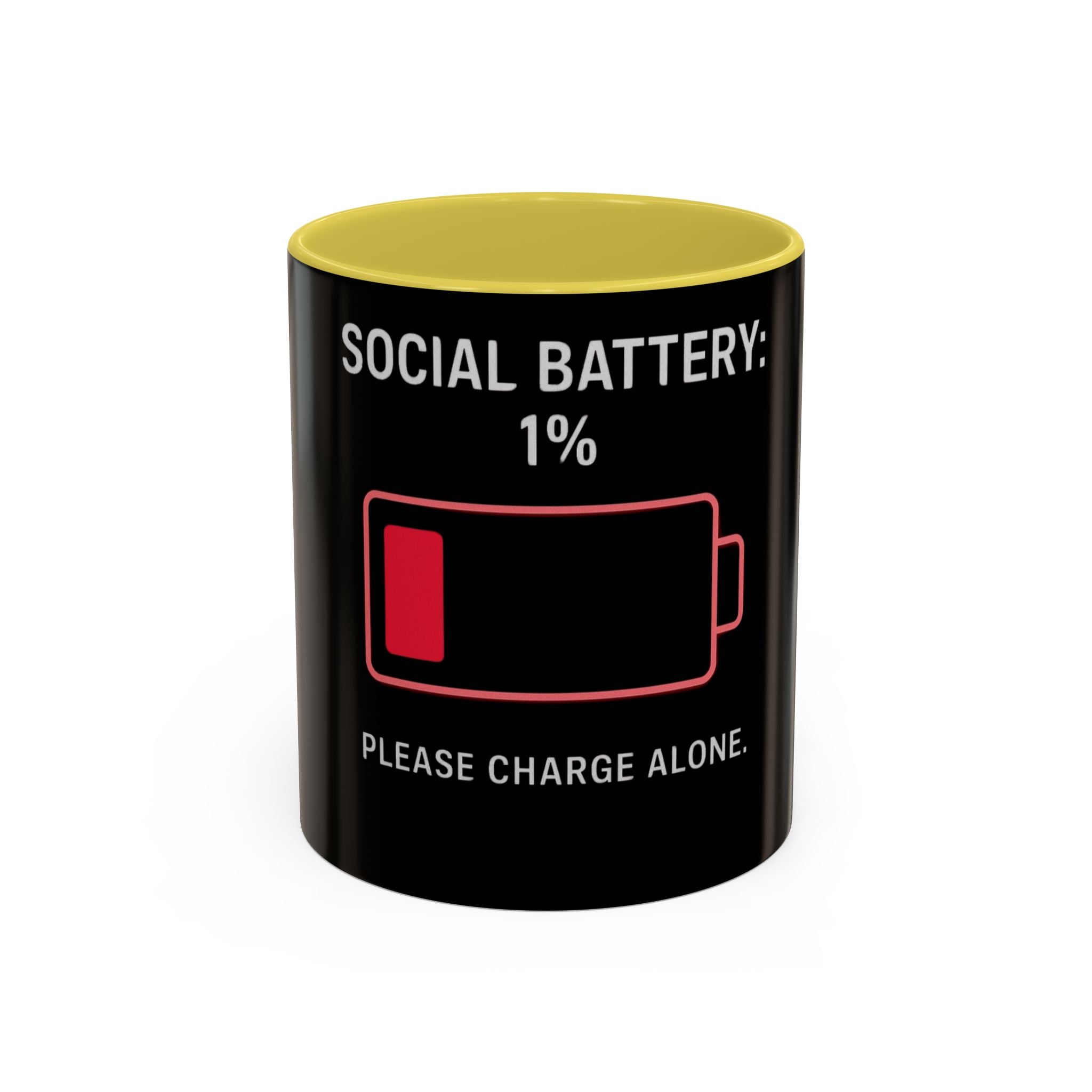 Social Battery Mug (11oz, 15oz)