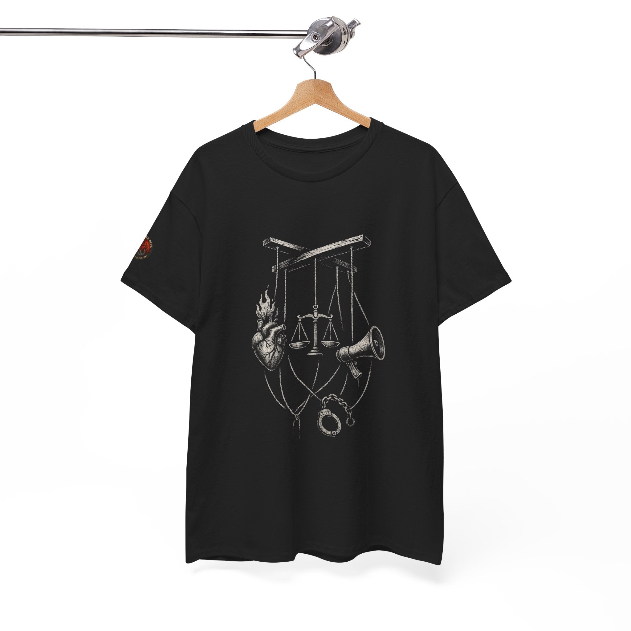 Puppet Master Unisex Heavy Cotton Tee - Unique Design for Creative Souls