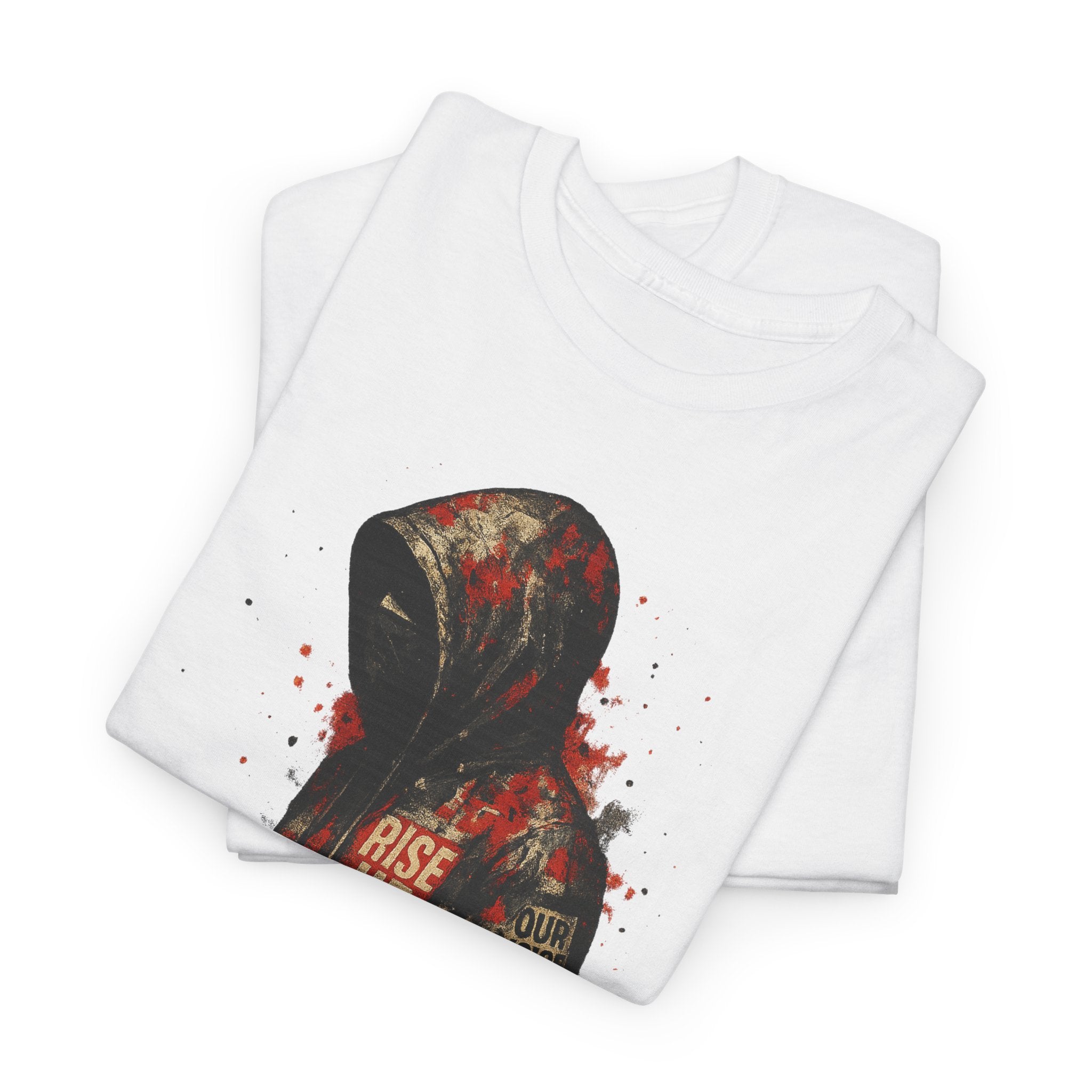 Unisex Graphic Tee, Rise Up Motivational Shirt, Casual Wear, Gift for Inspiration, Streetwear Fashion, Everyday Comfort