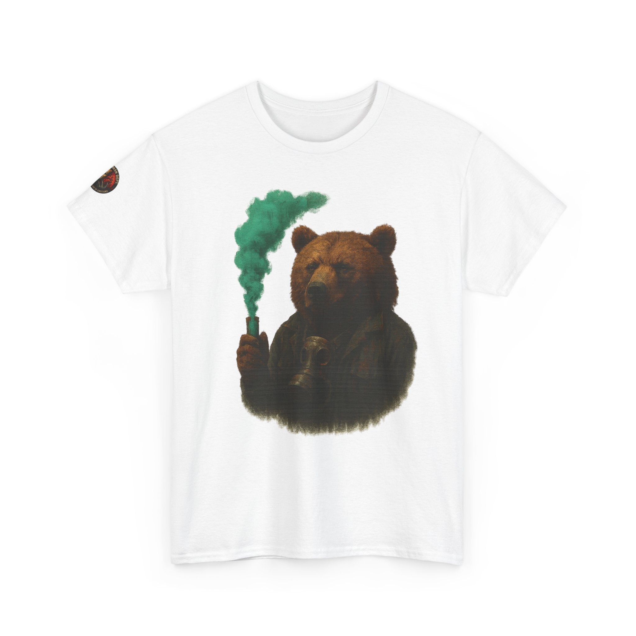 Cozy Bear Graphic Tee, Unisex Cotton T-Shirt, Cute Animal Lover Gift, Casual Wear, Nature Inspired Fashion, Eco-Friendly Apparel