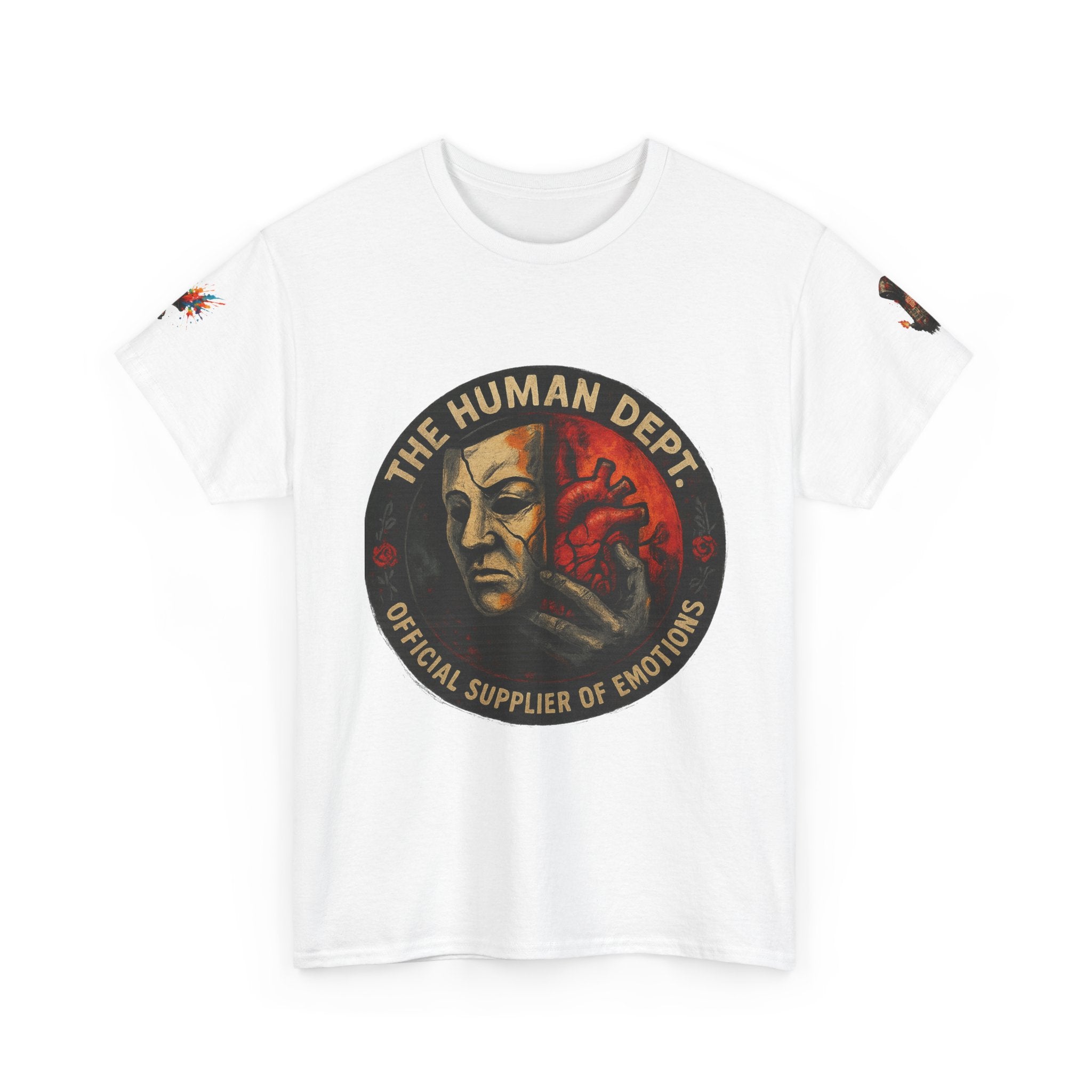 Unisex Heavy Cotton Tee/ Human Dept. Official Logo