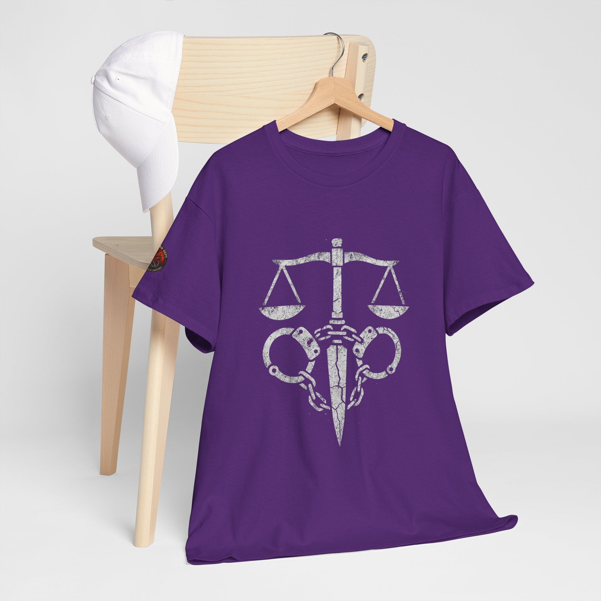 Justice Scales Graphic Tee for Advocates & Activists
