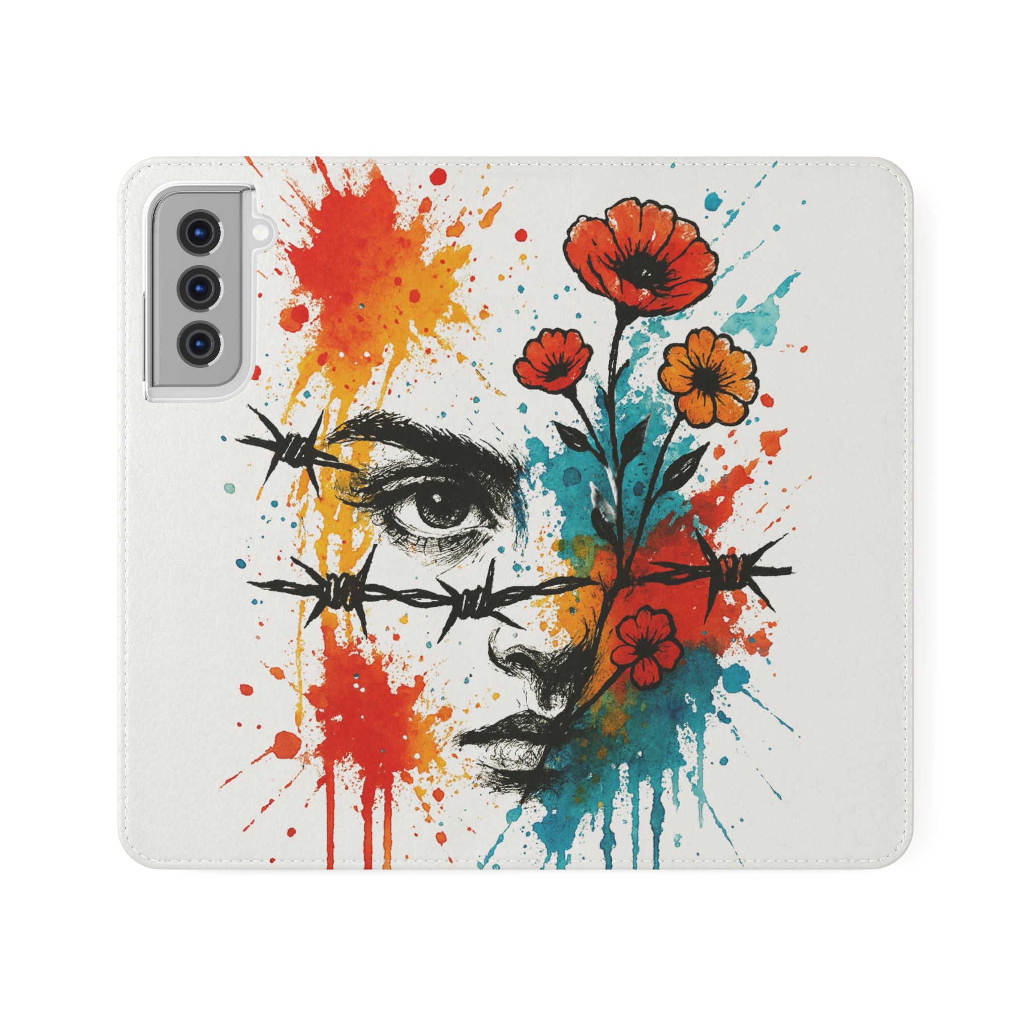 Artistic Girl Flip Cases (several versions)
