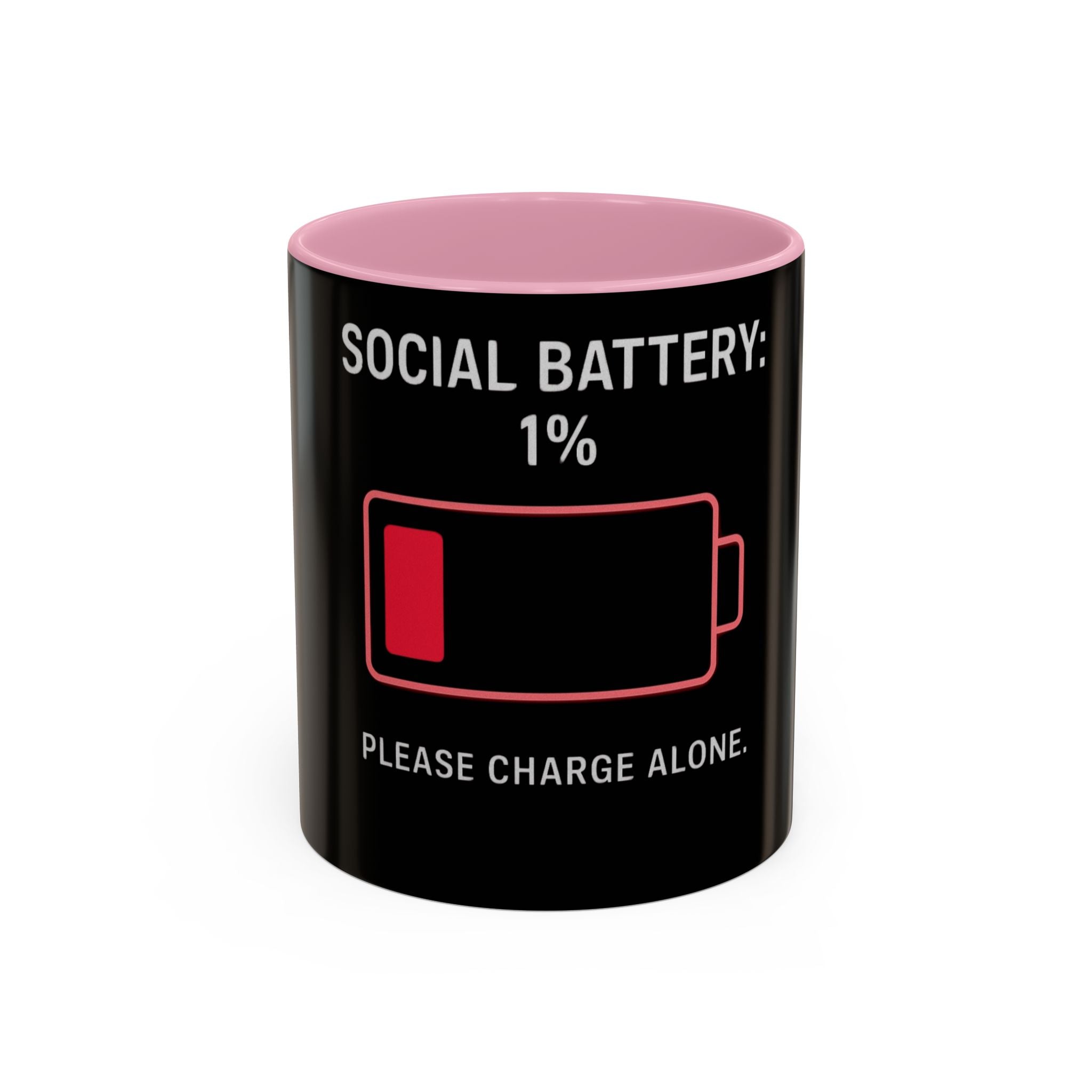 Social Battery Mug (11oz, 15oz)