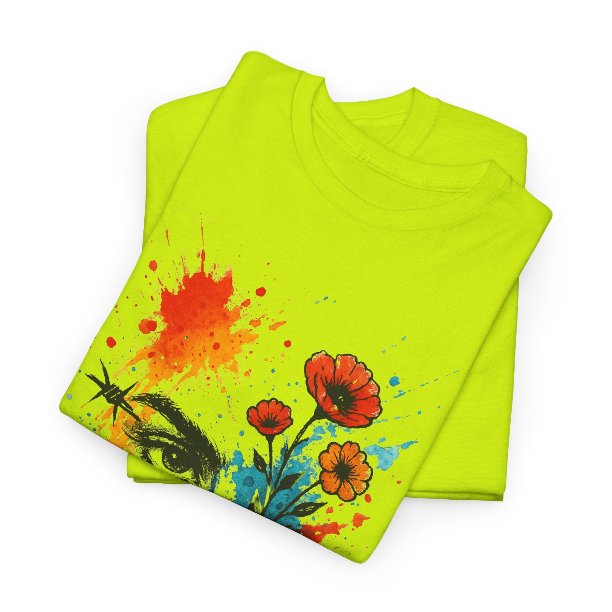 Colorful Caged Soul Unisex Heavy Cotton Tee