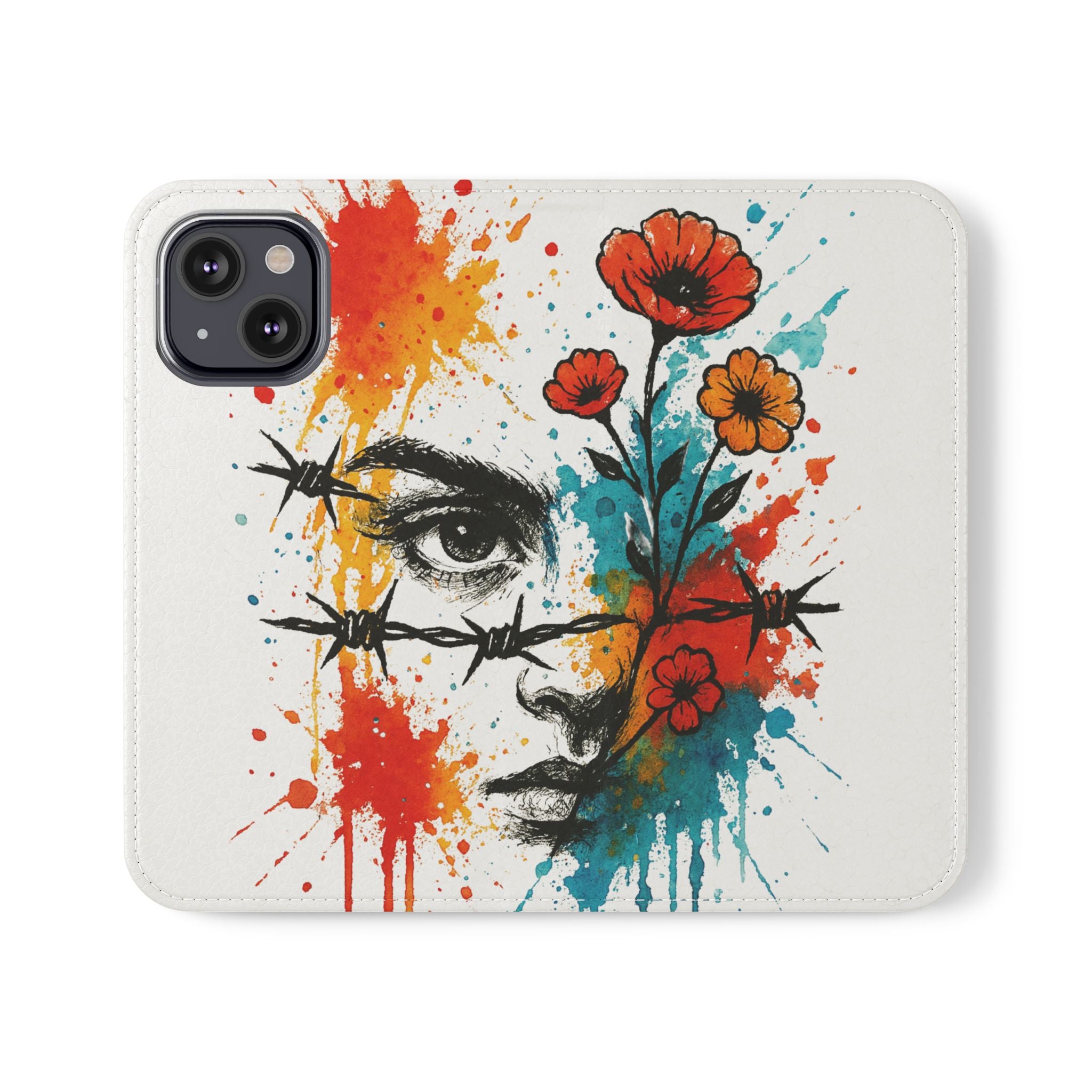Artistic Girl Flip Cases (several versions)