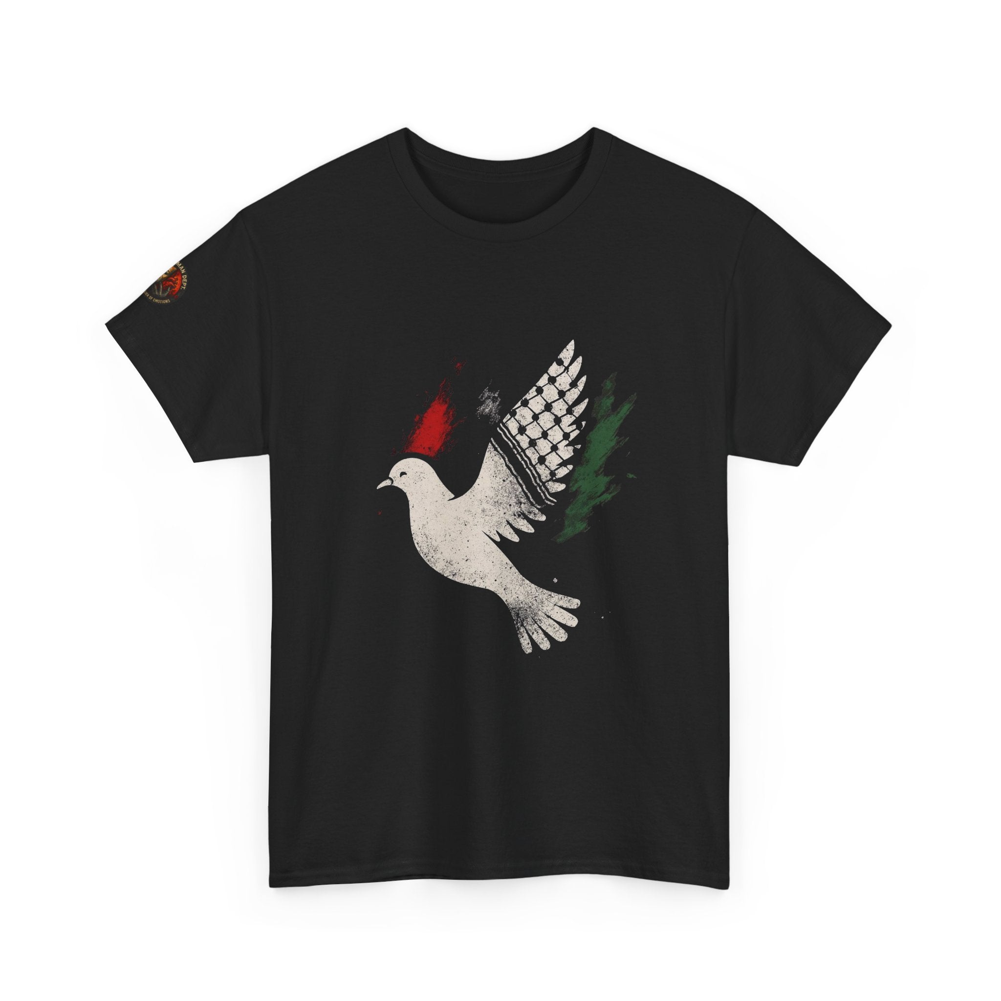 Artistic Unisex Heavy Cotton Tee - FP Dove Design