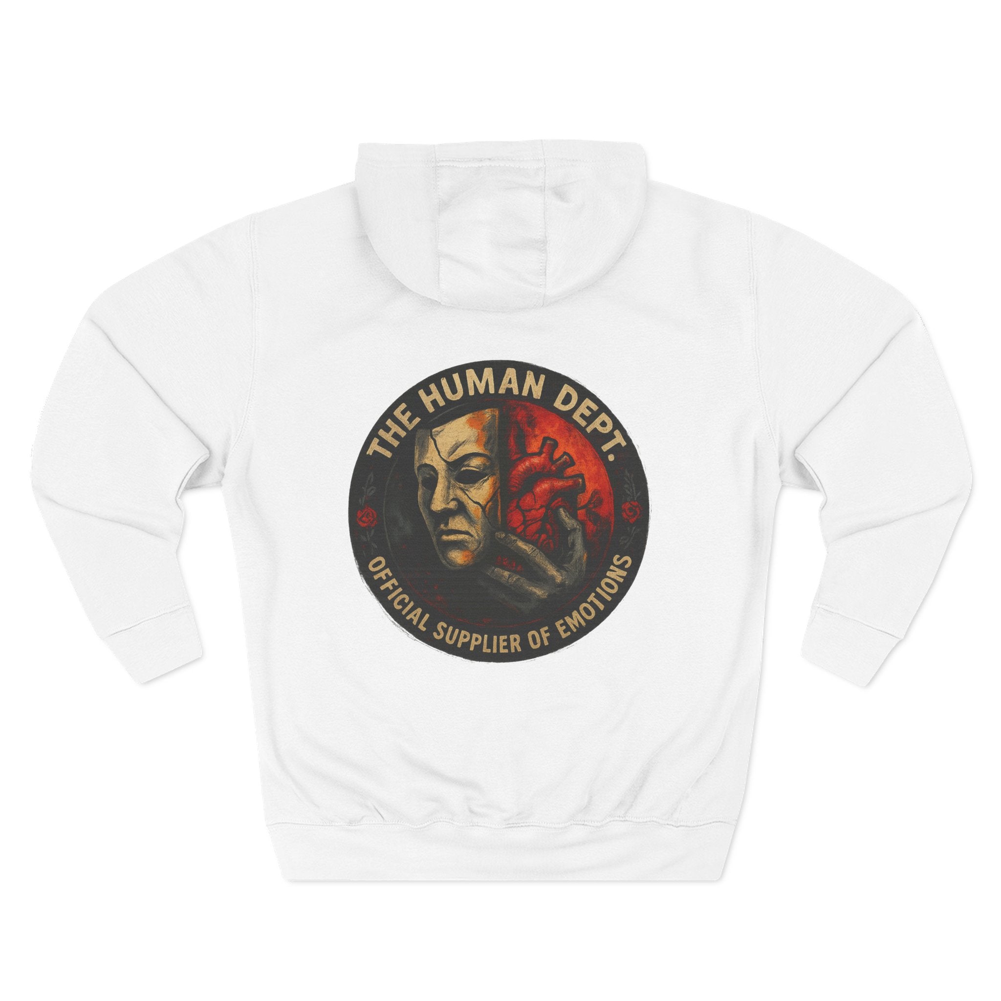 Three-Panel Fleece Hoodie