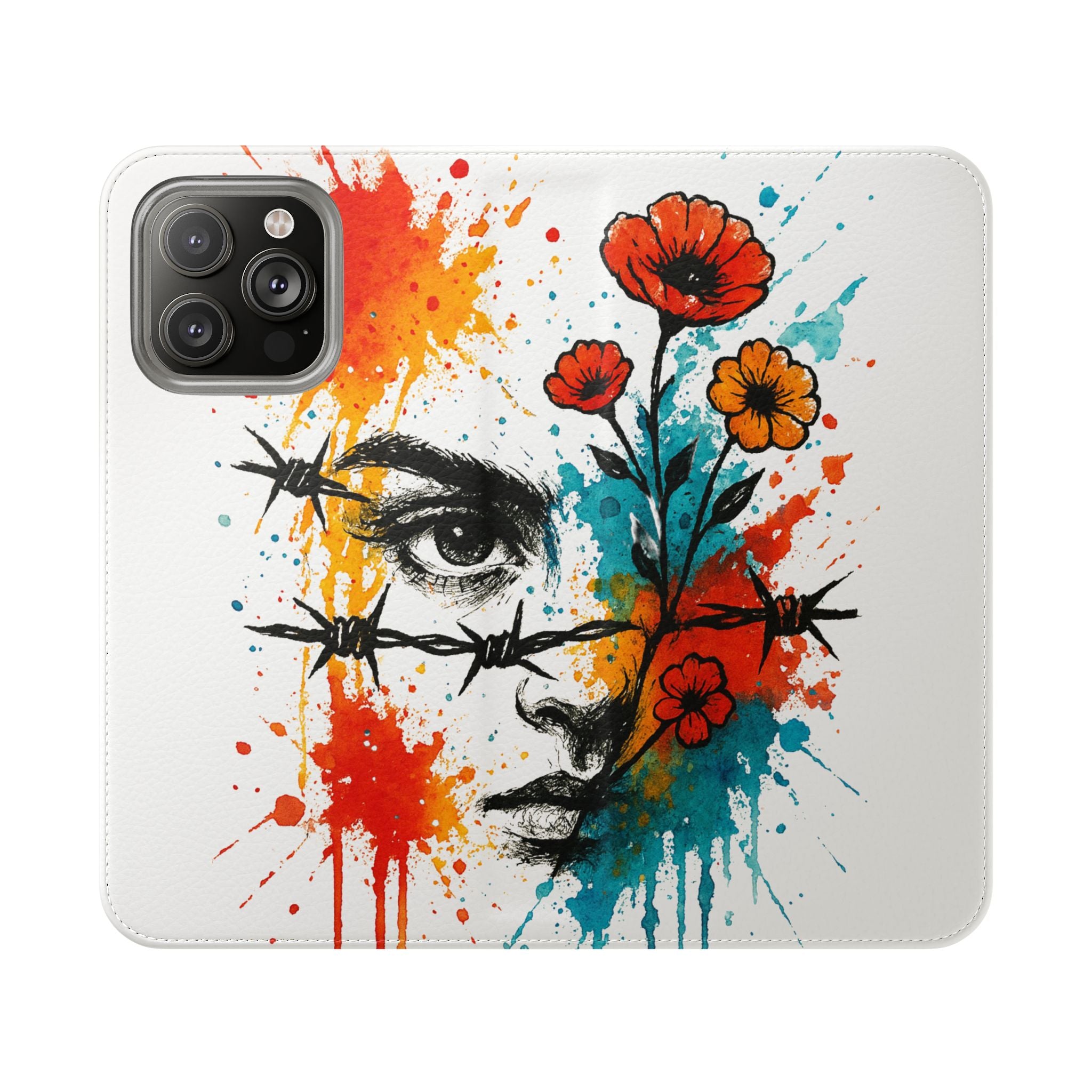 Artistic Girl Flip Cases (several versions)
