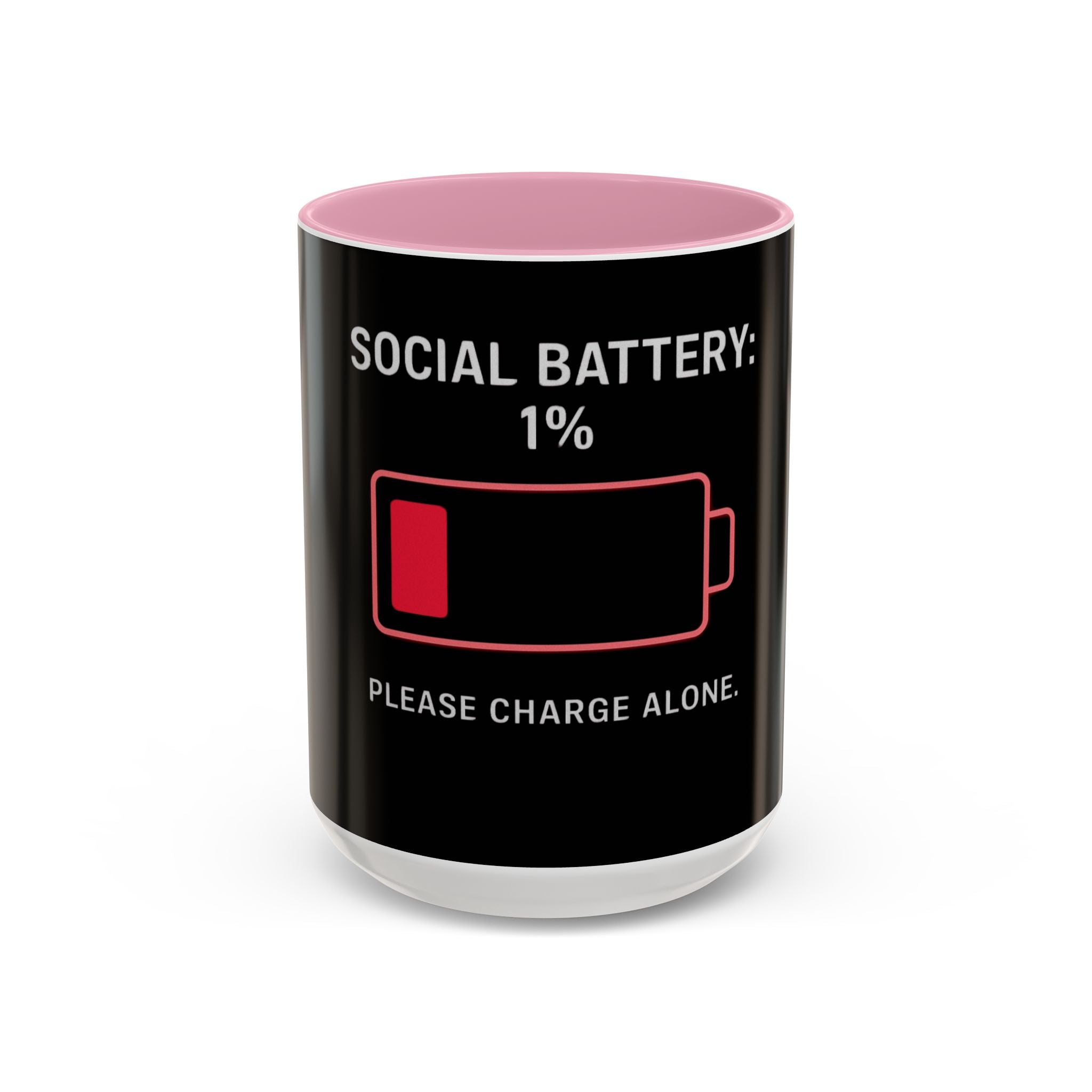 Social Battery Mug (11oz, 15oz)