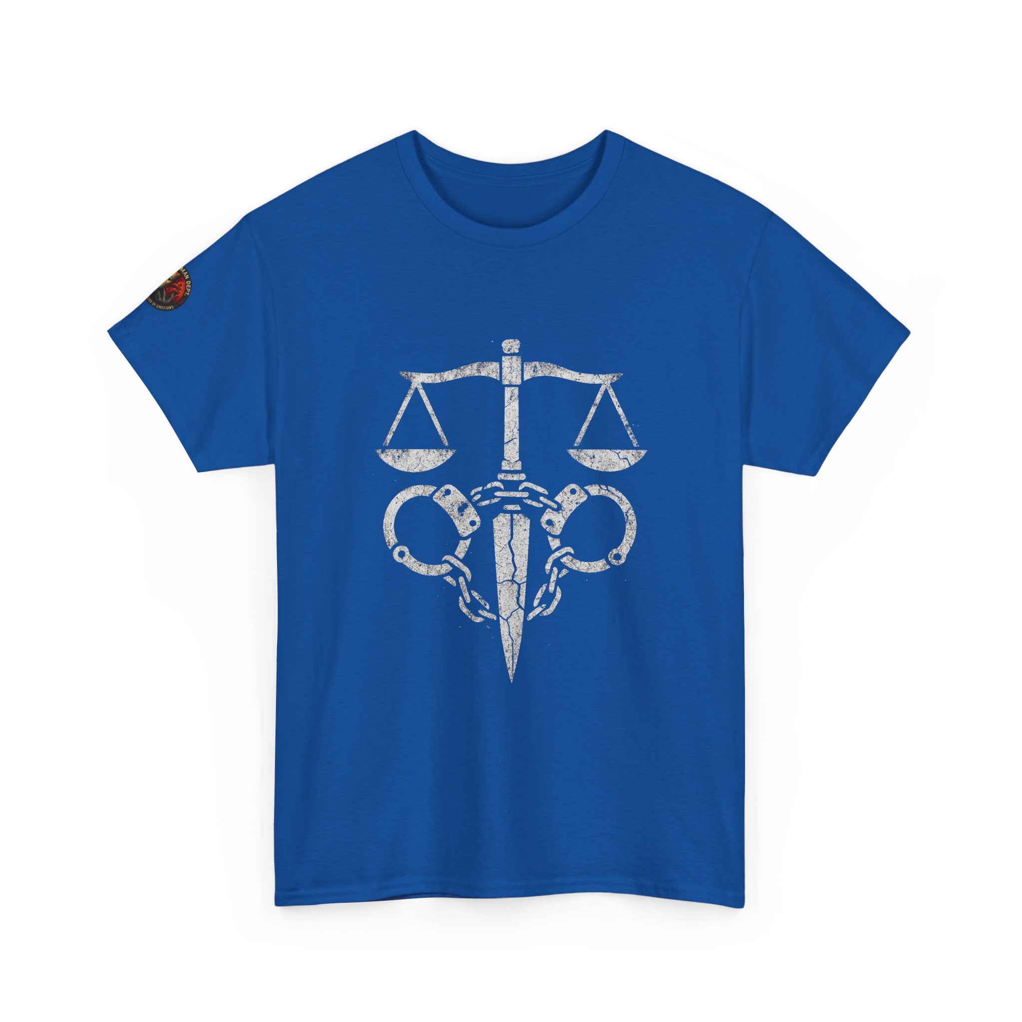 Justice Scales Graphic Tee for Advocates & Activists