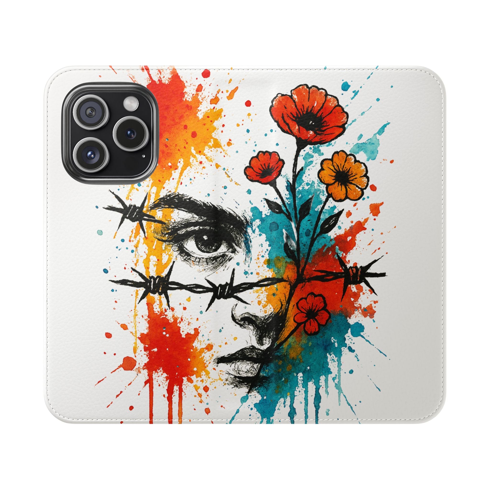 Artistic Girl Flip Cases (several versions)