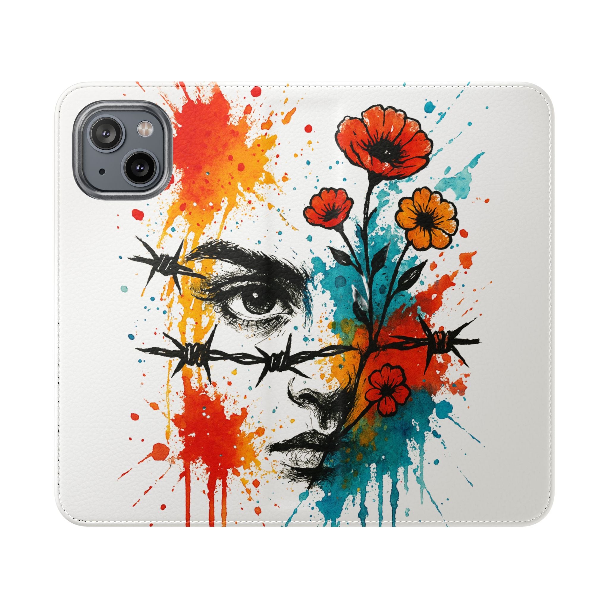 Artistic Girl Flip Cases (several versions)