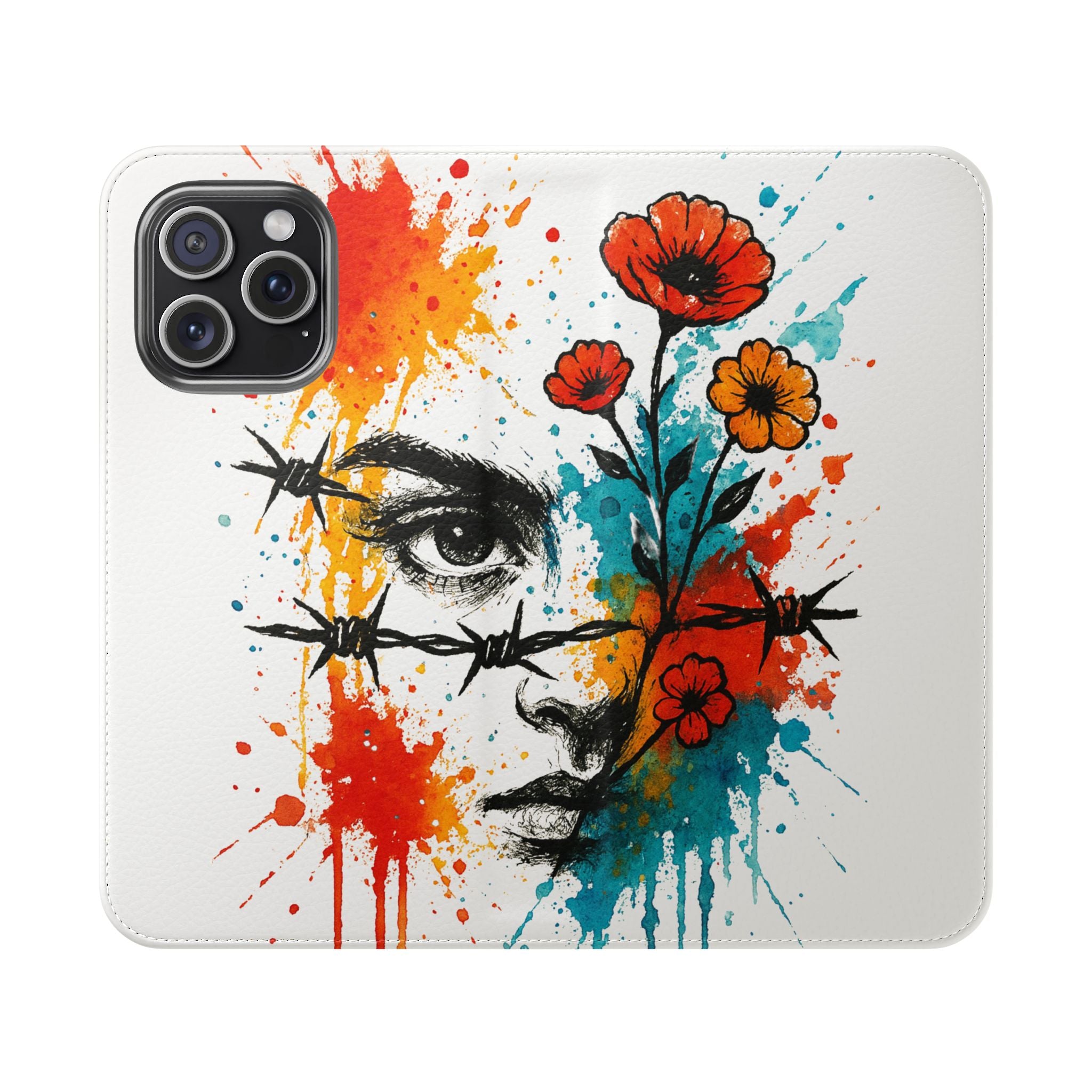 Artistic Girl Flip Cases (several versions)