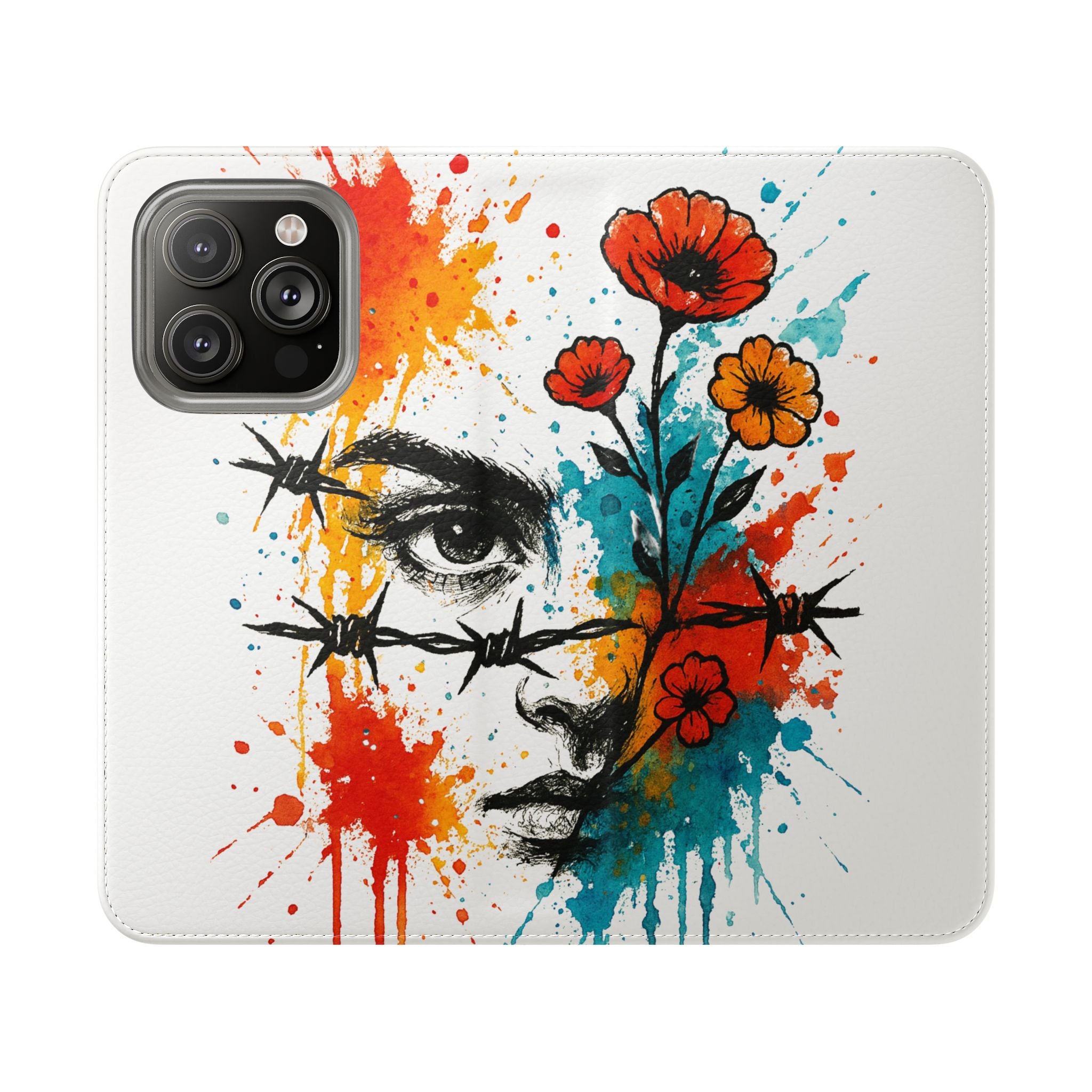 Artistic Girl Flip Cases (several versions)