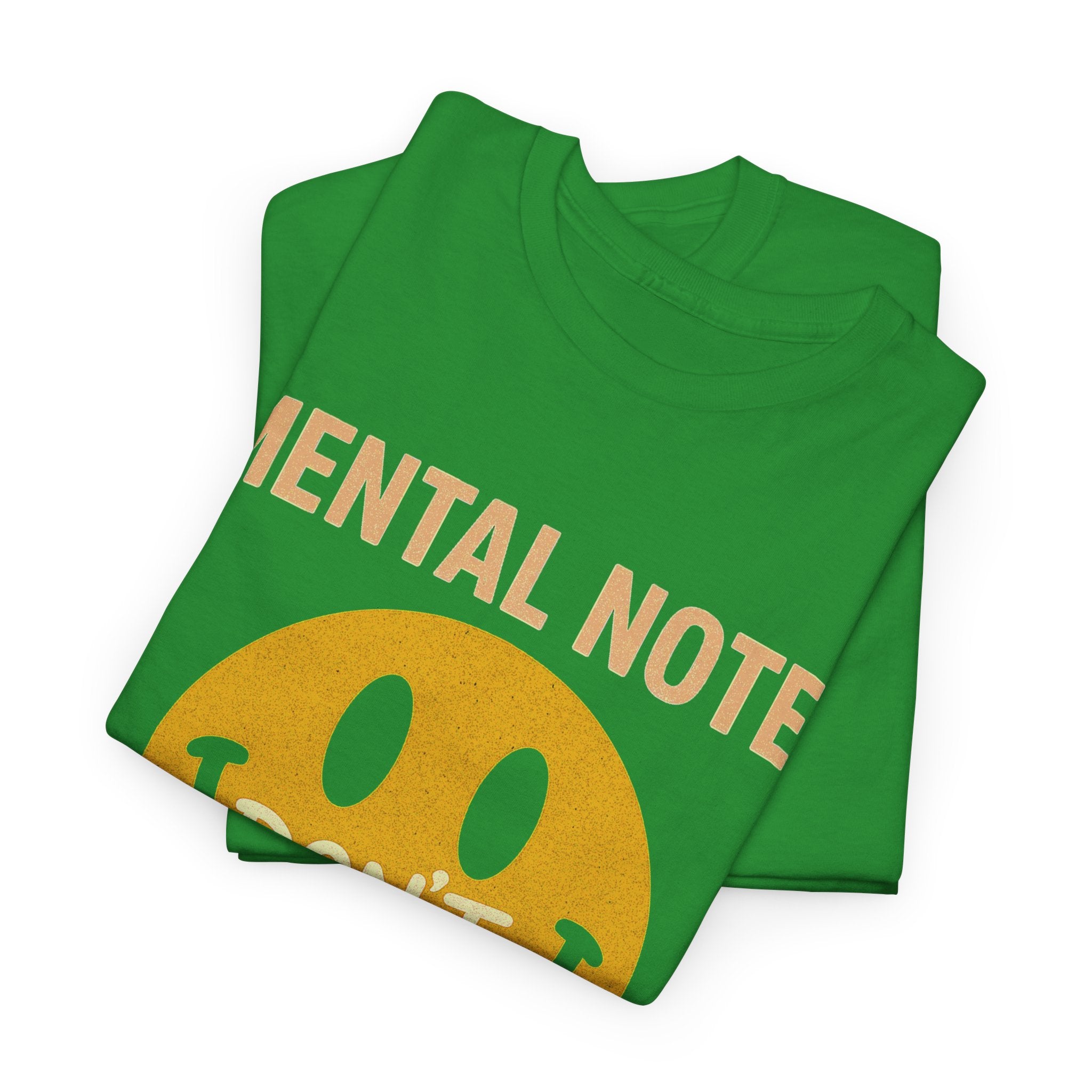 Unisex Heavy Cotton Tee/ Mental Note