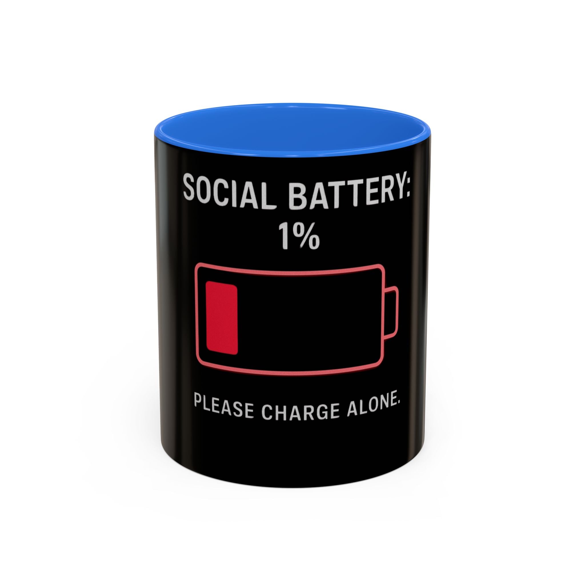 Social Battery Mug (11oz, 15oz)