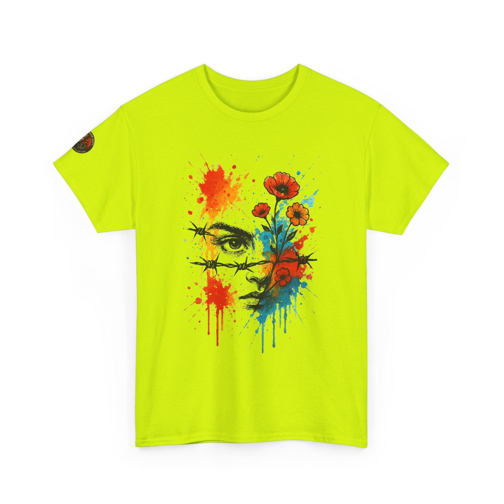 Colorful Caged Soul Unisex Heavy Cotton Tee