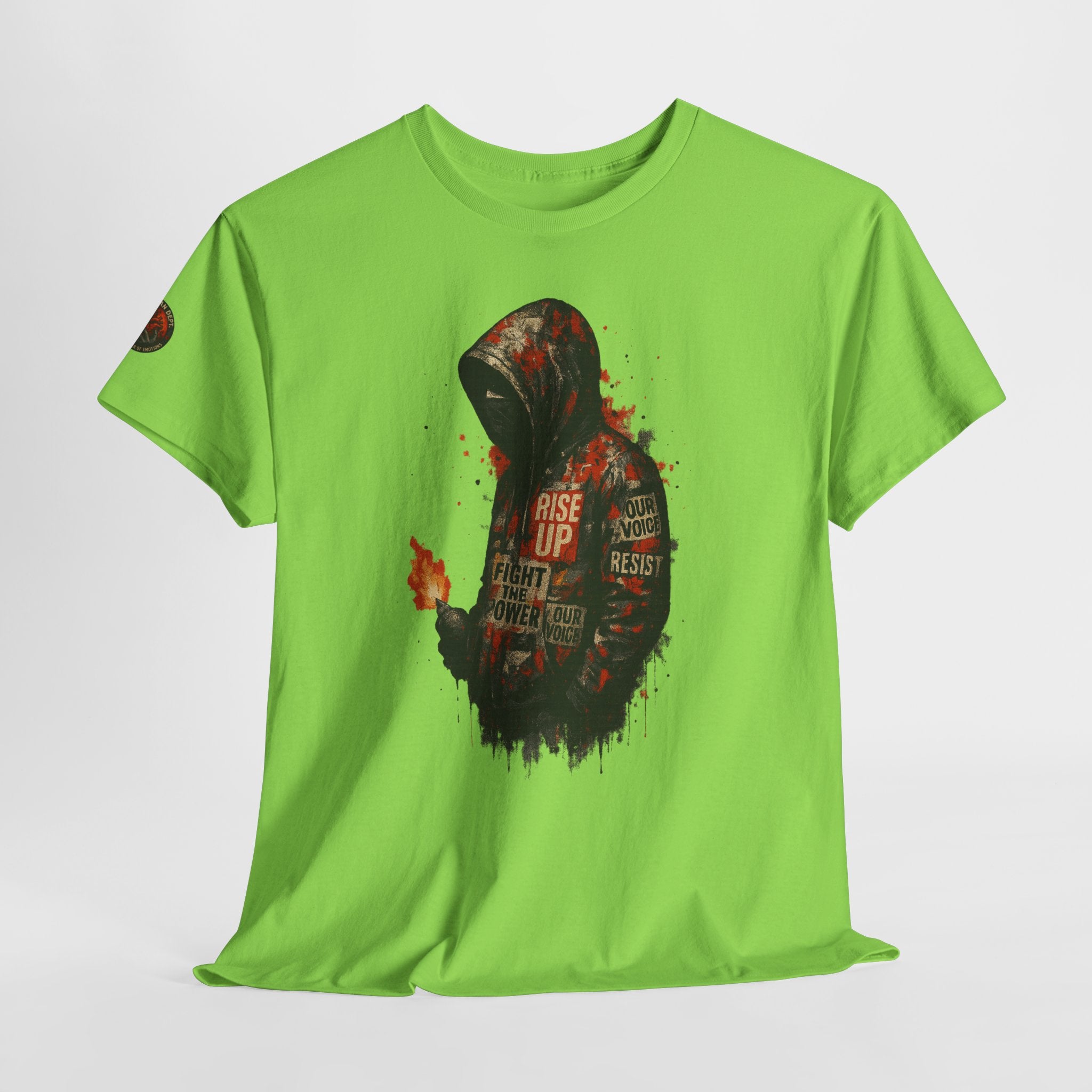 Unisex Graphic Tee, Rise Up Motivational Shirt, Casual Wear, Gift for Inspiration, Streetwear Fashion, Everyday Comfort