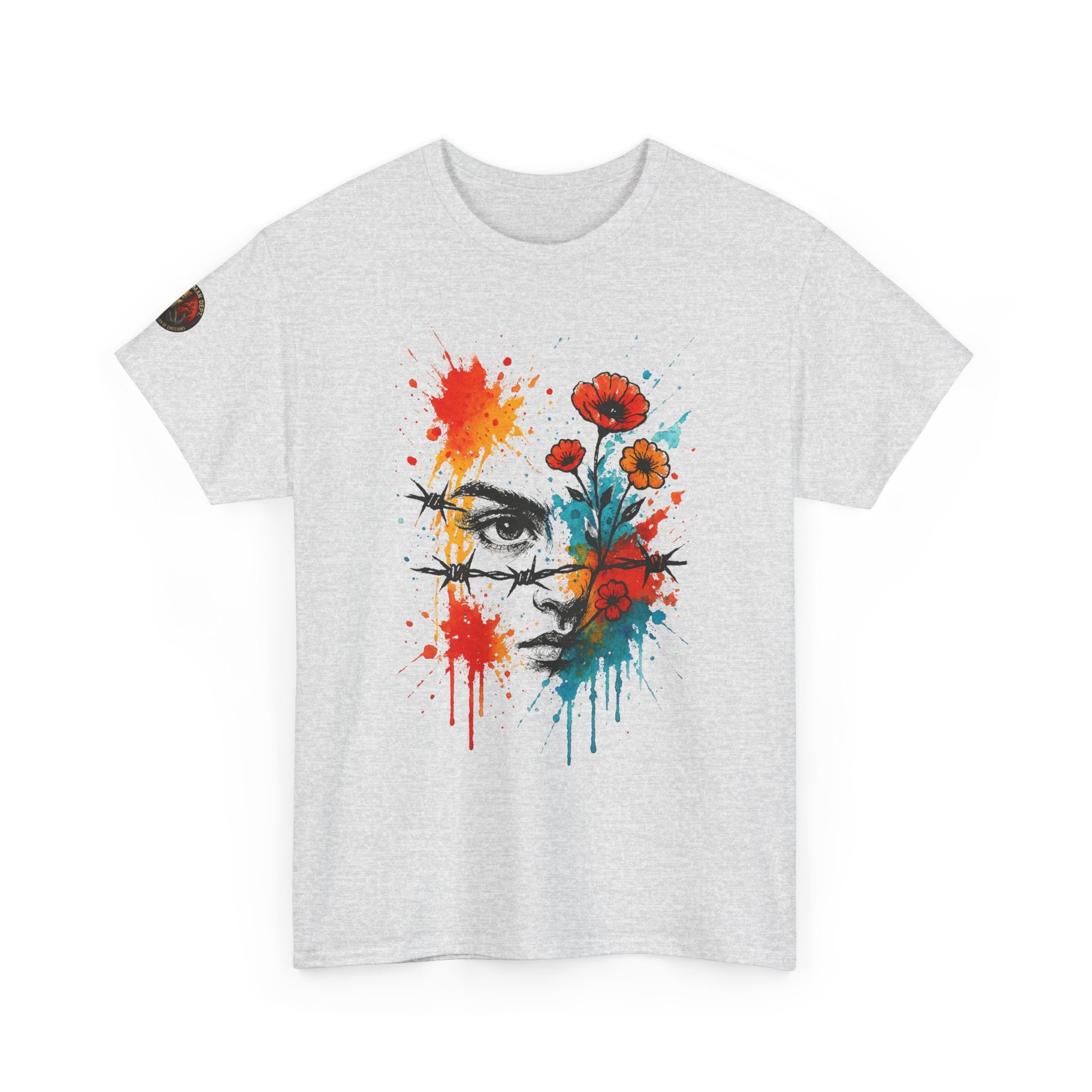 Colorful Caged Soul Unisex Heavy Cotton Tee