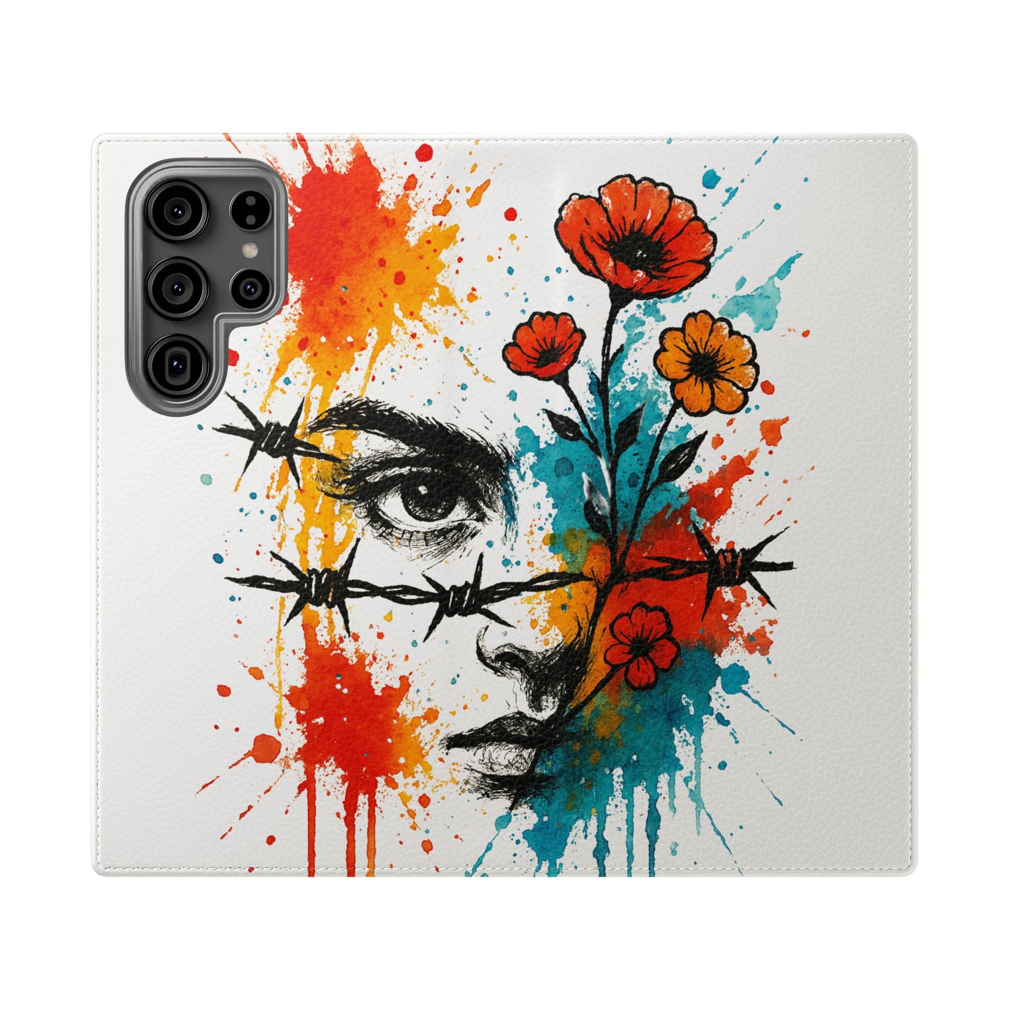 Artistic Girl Flip Cases (several versions)
