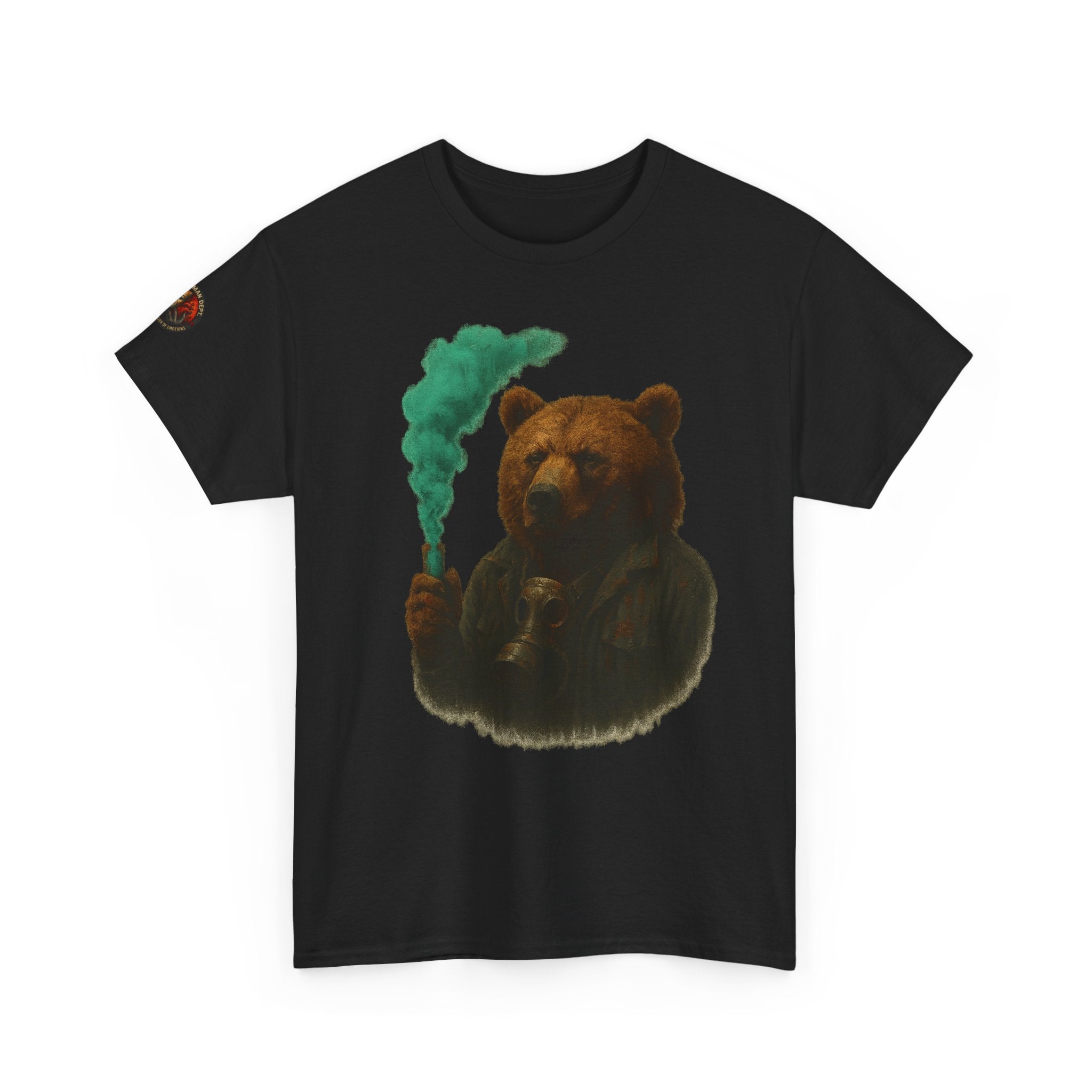 Cozy Bear Graphic Tee, Unisex Cotton T-Shirt, Cute Animal Lover Gift, Casual Wear, Nature Inspired Fashion, Eco-Friendly Apparel