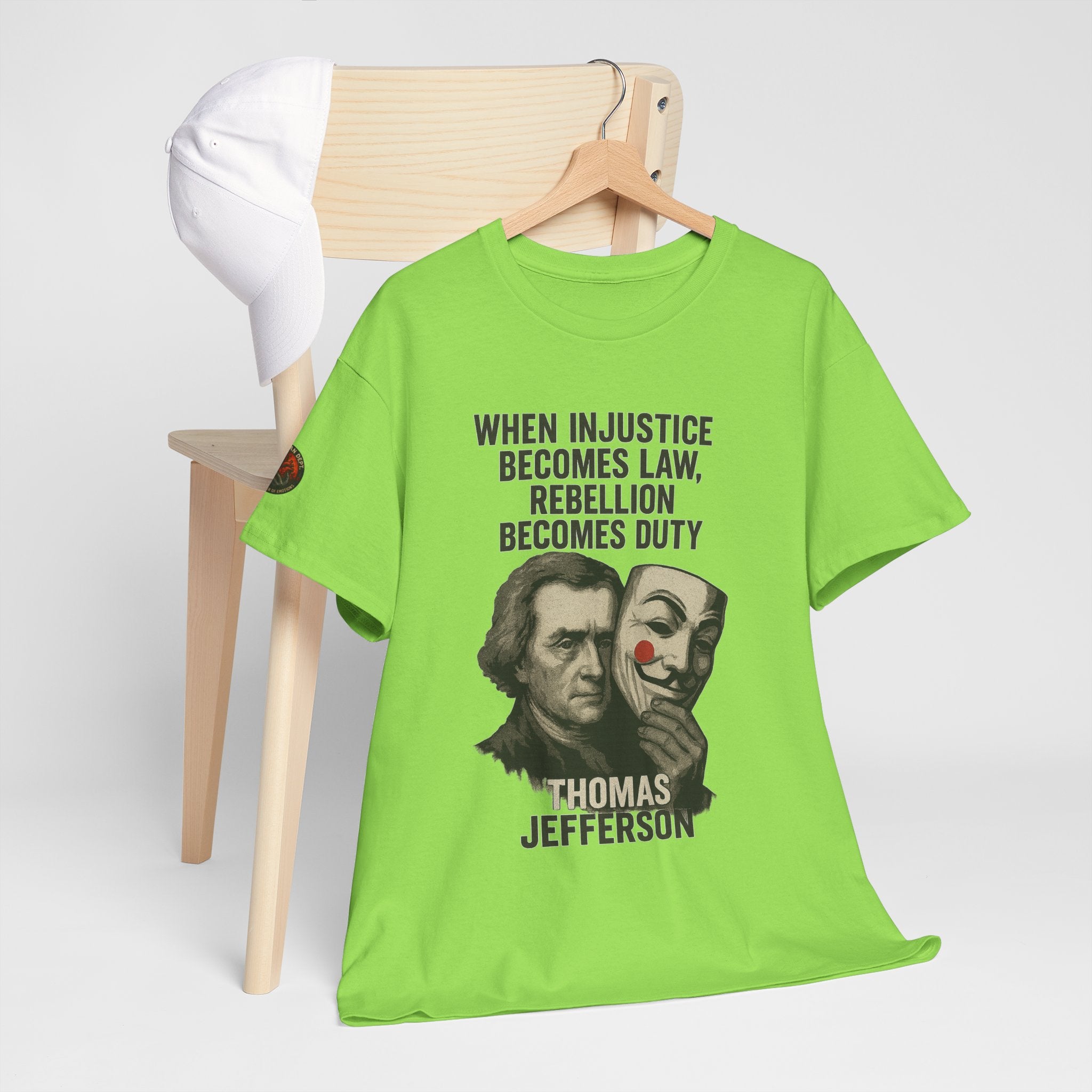 Unisex Heavy Cotton Tee/ Jefferson