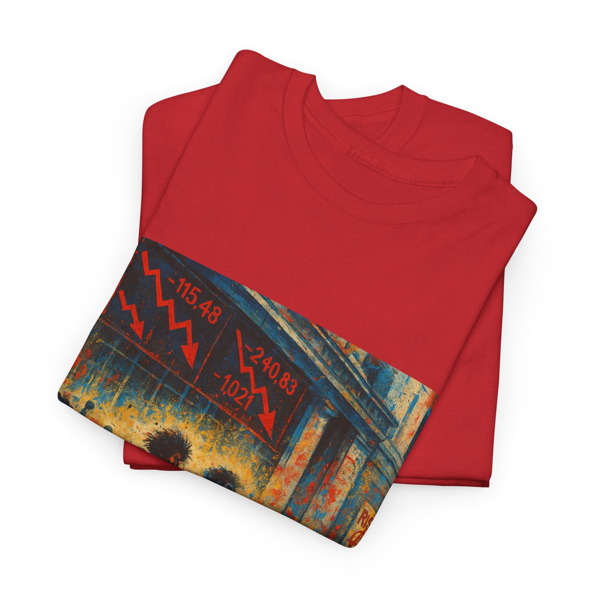 Unisex Heavy Cotton Tee/ Rock for the Downfall