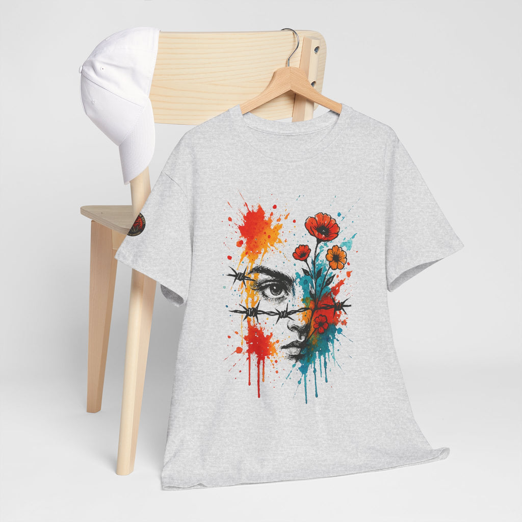 Colorful Caged Soul Unisex Heavy Cotton Tee