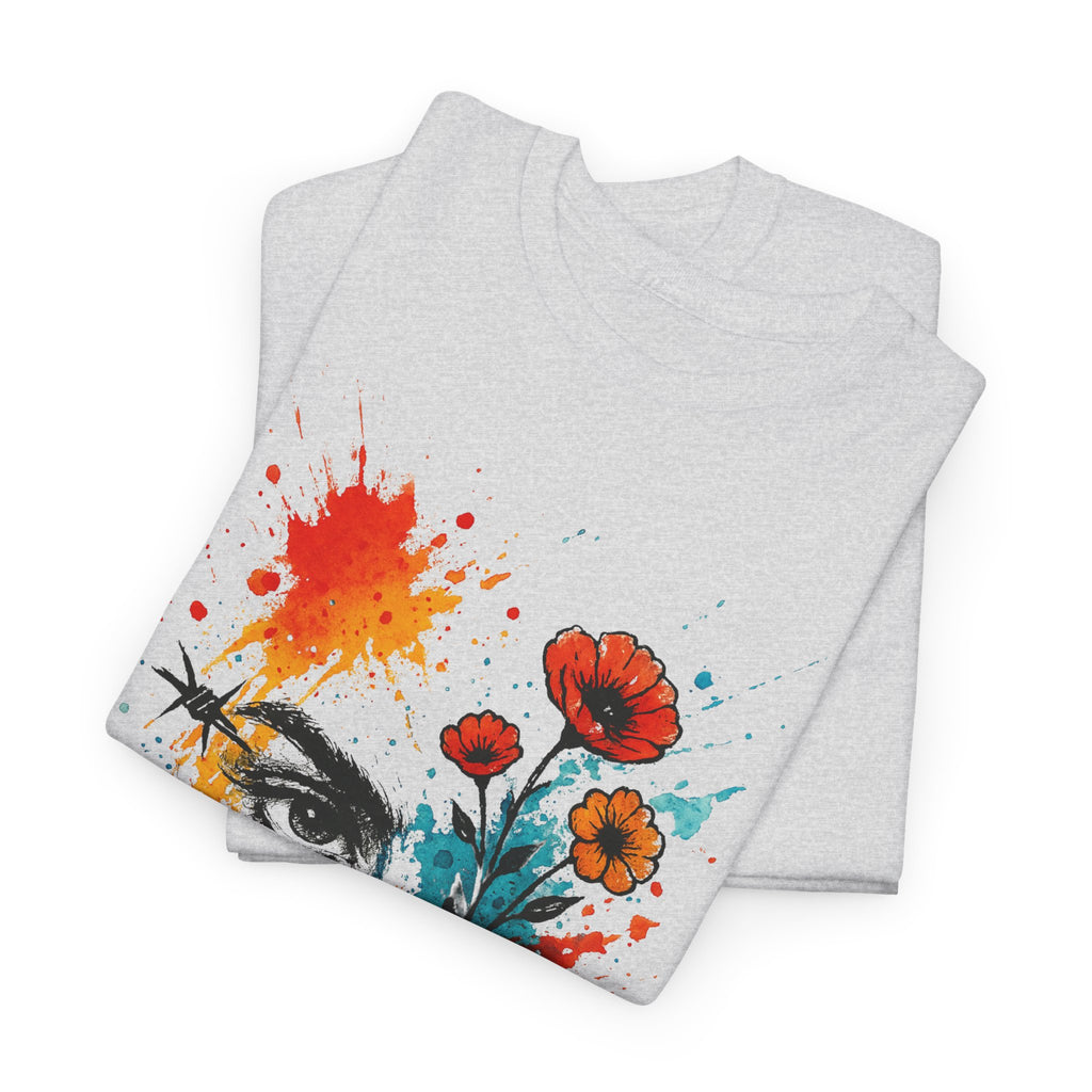 Colorful Caged Soul Unisex Heavy Cotton Tee