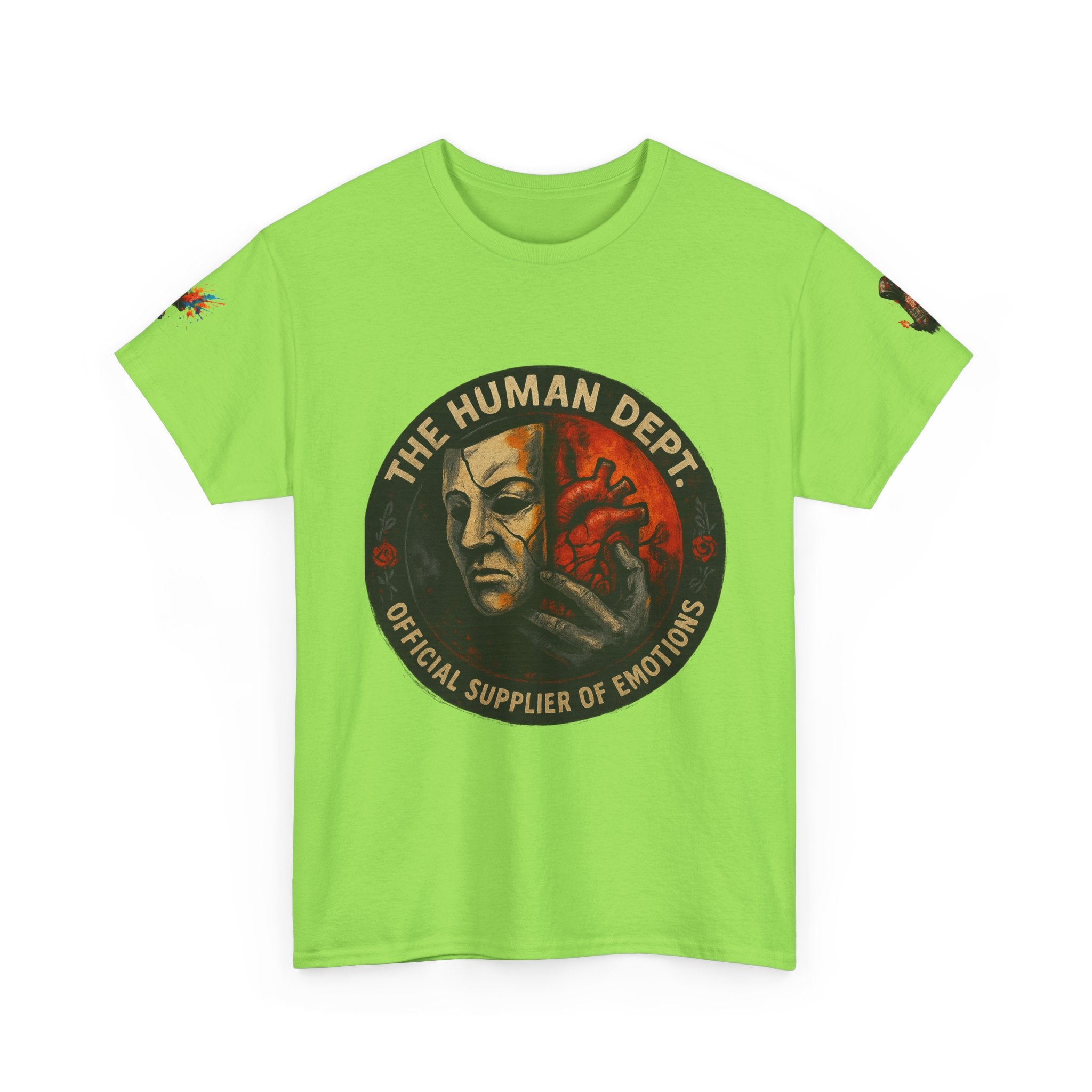 Unisex Heavy Cotton Tee/ Human Dept. Official Logo