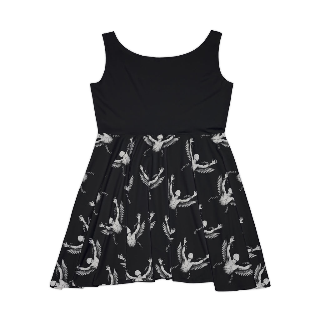 Women's Skater Dress (AOP) break free