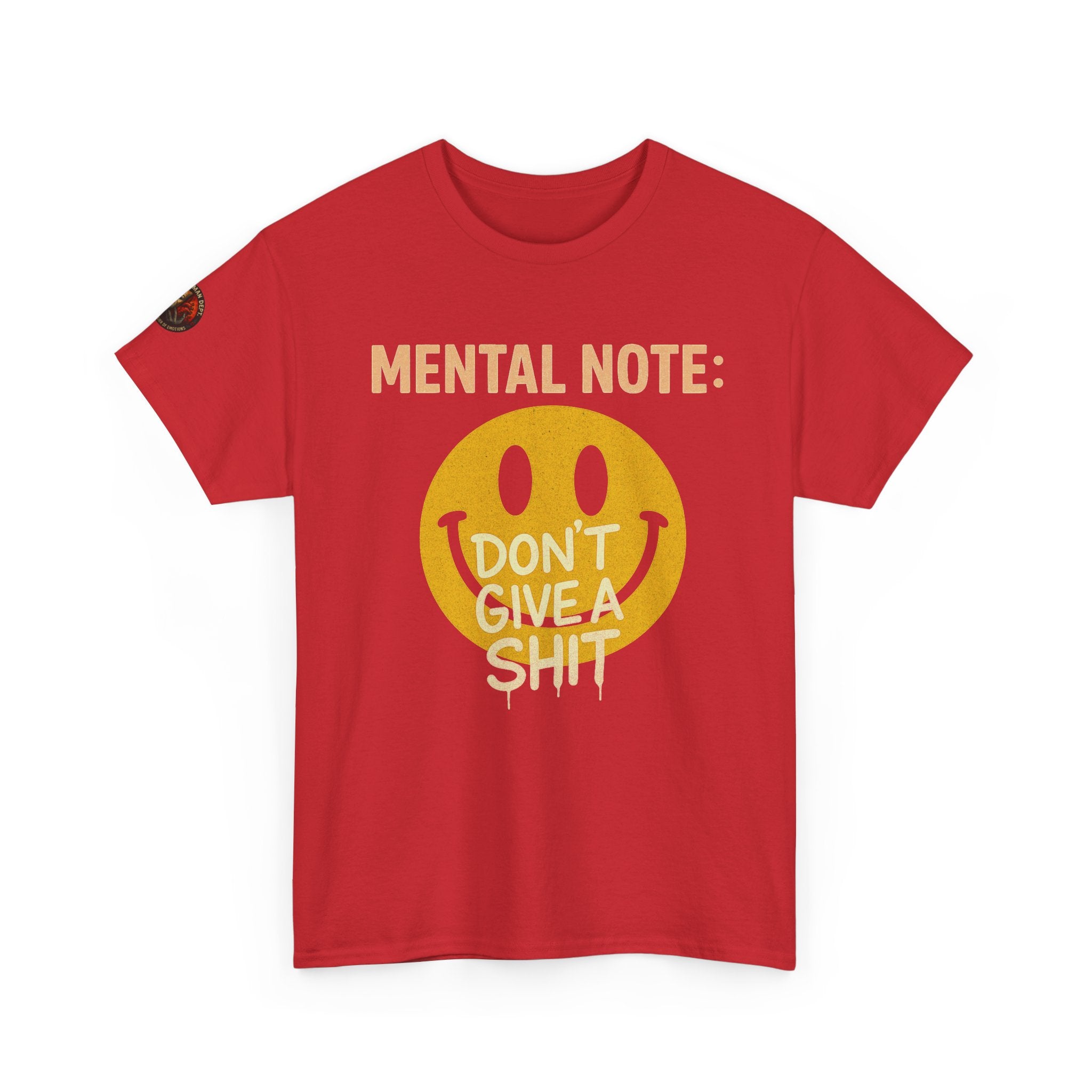 Unisex Heavy Cotton Tee/ Mental Note
