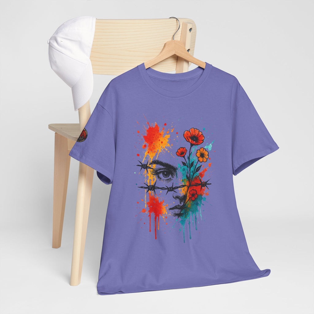Colorful Caged Soul Unisex Heavy Cotton Tee
