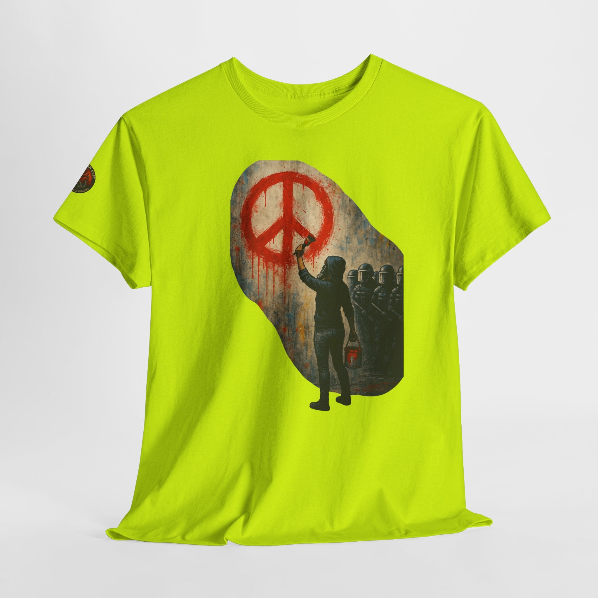 Unisex Heavy Cotton Tee/ Painting a Protest