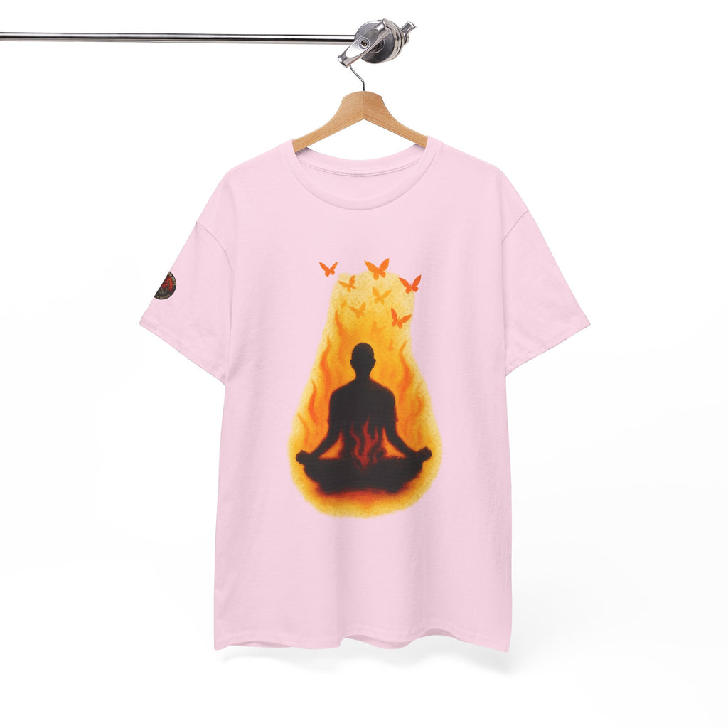Unisex Heavy Cotton Tee/ Burning Peace