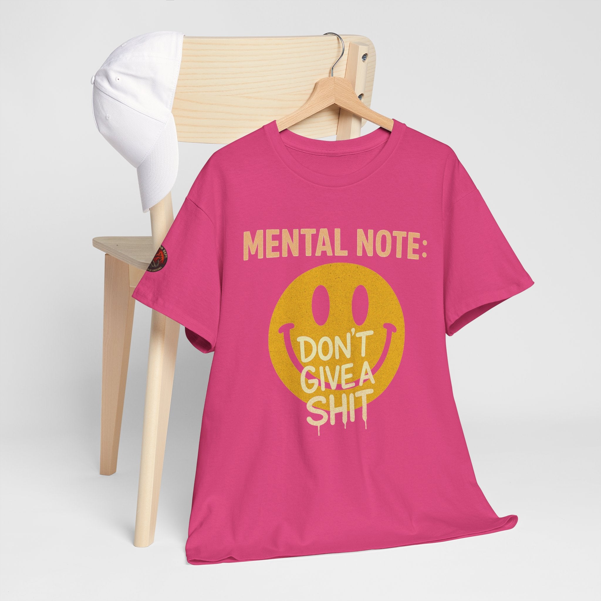 Unisex Heavy Cotton Tee/ Mental Note