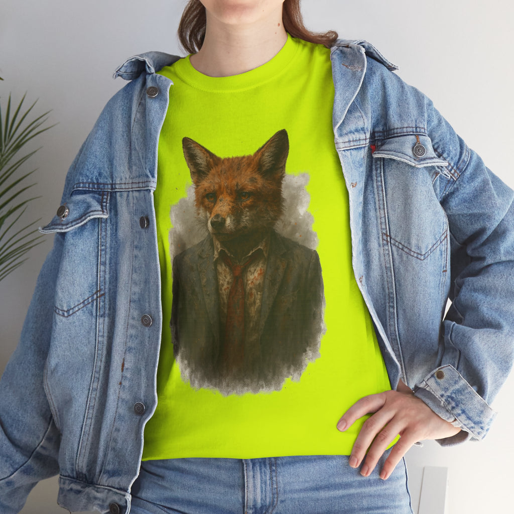 Ravaged Fox Unisex Heavy Cotton Tee