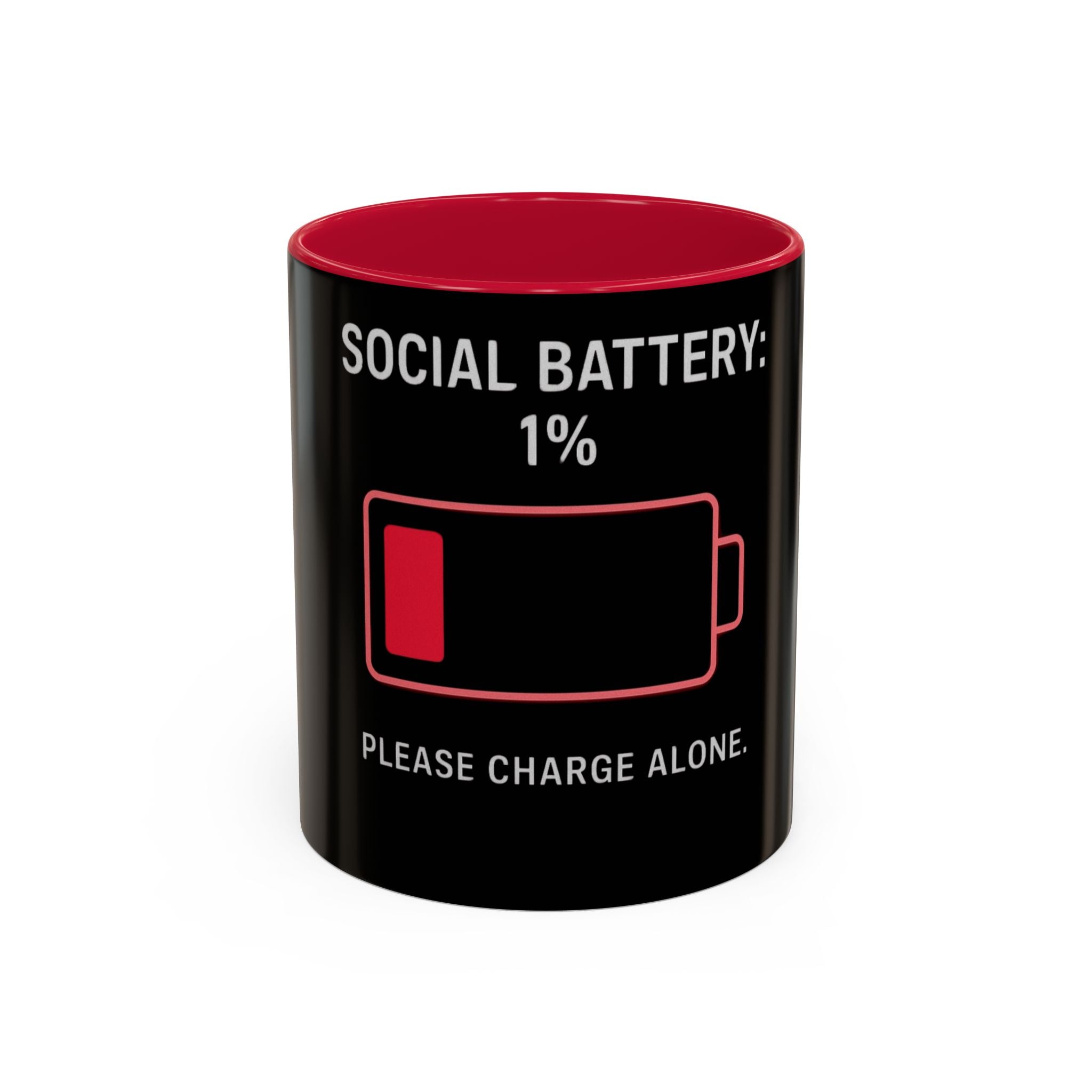 Social Battery Mug (11oz, 15oz)