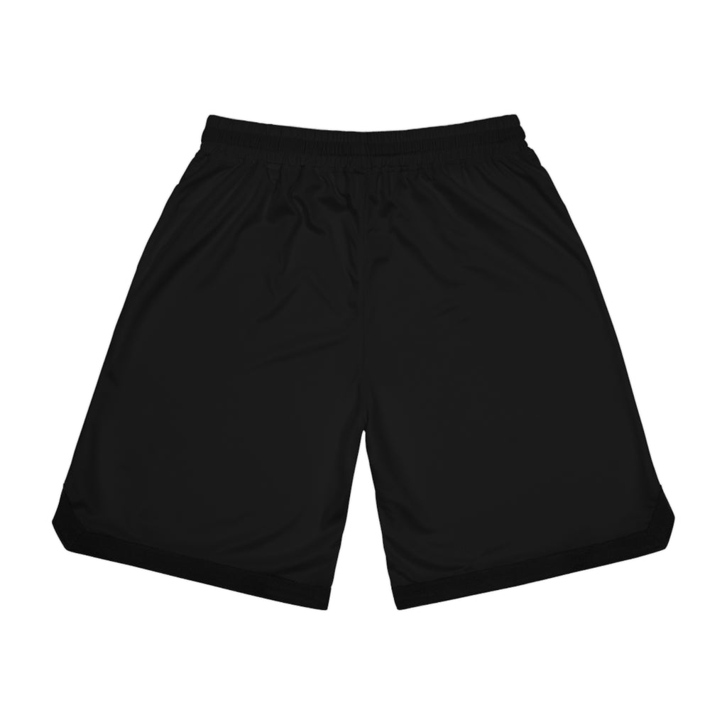 Skull Graphic Basketball Shorts