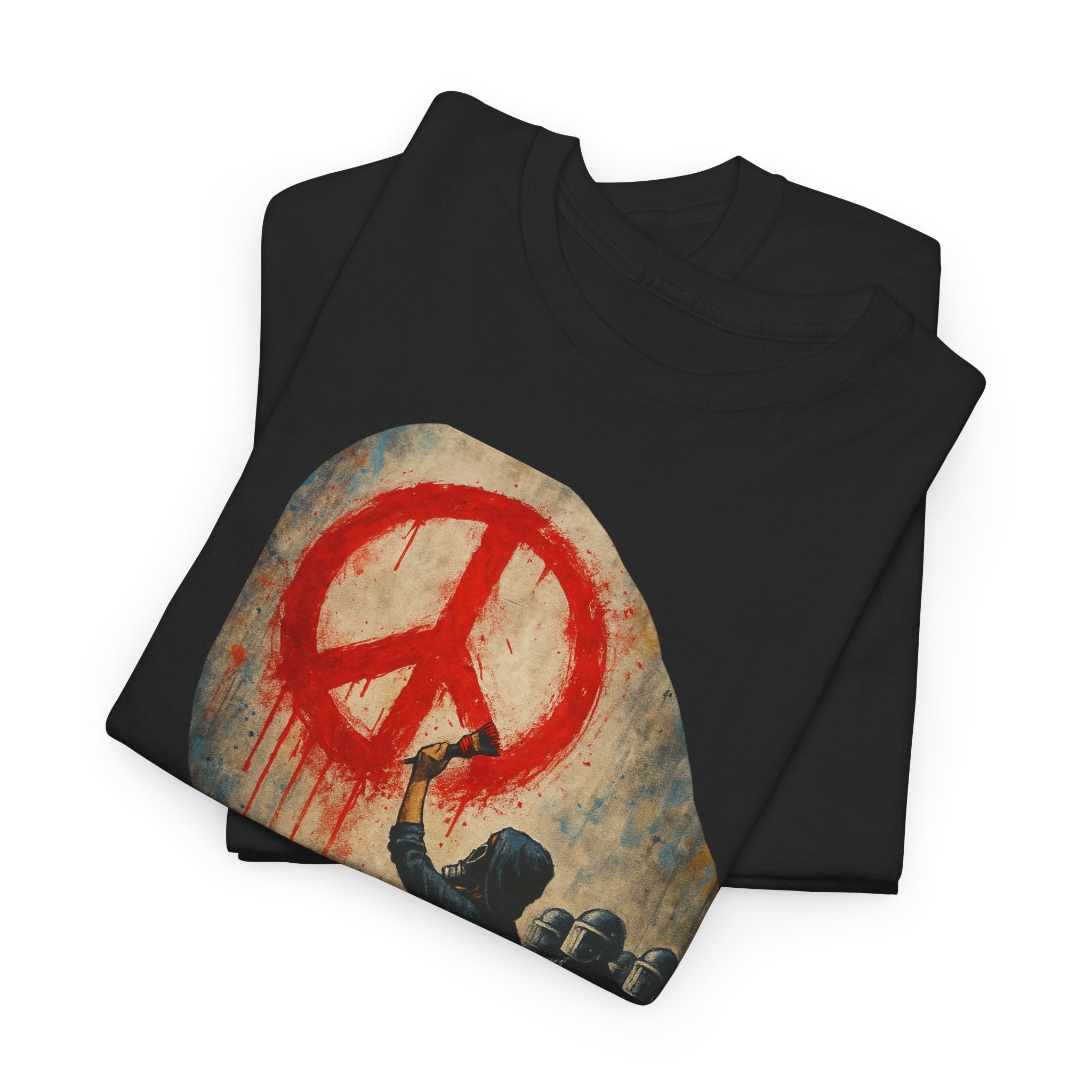 Unisex Heavy Cotton Tee/ Painting a Protest