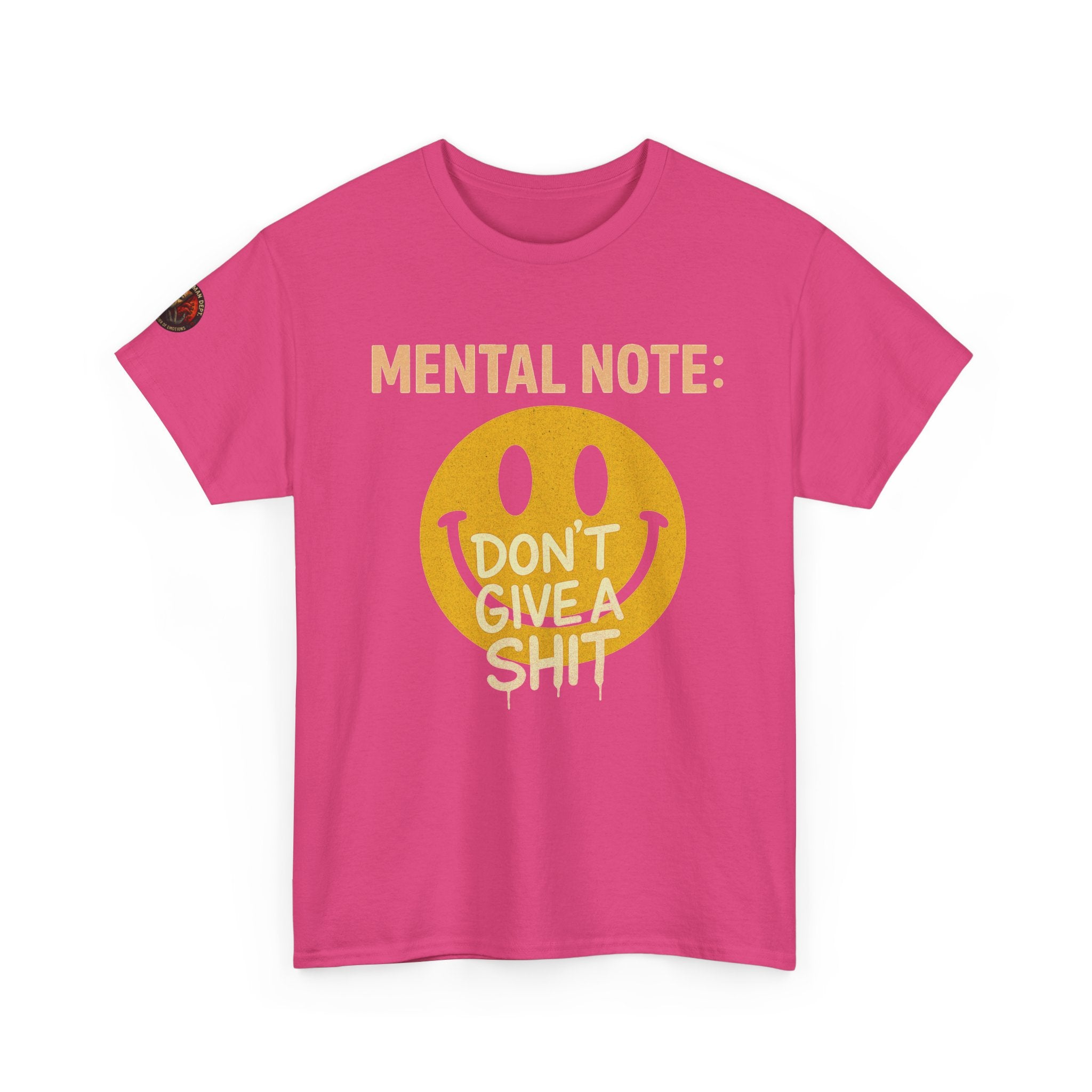 Unisex Heavy Cotton Tee/ Mental Note