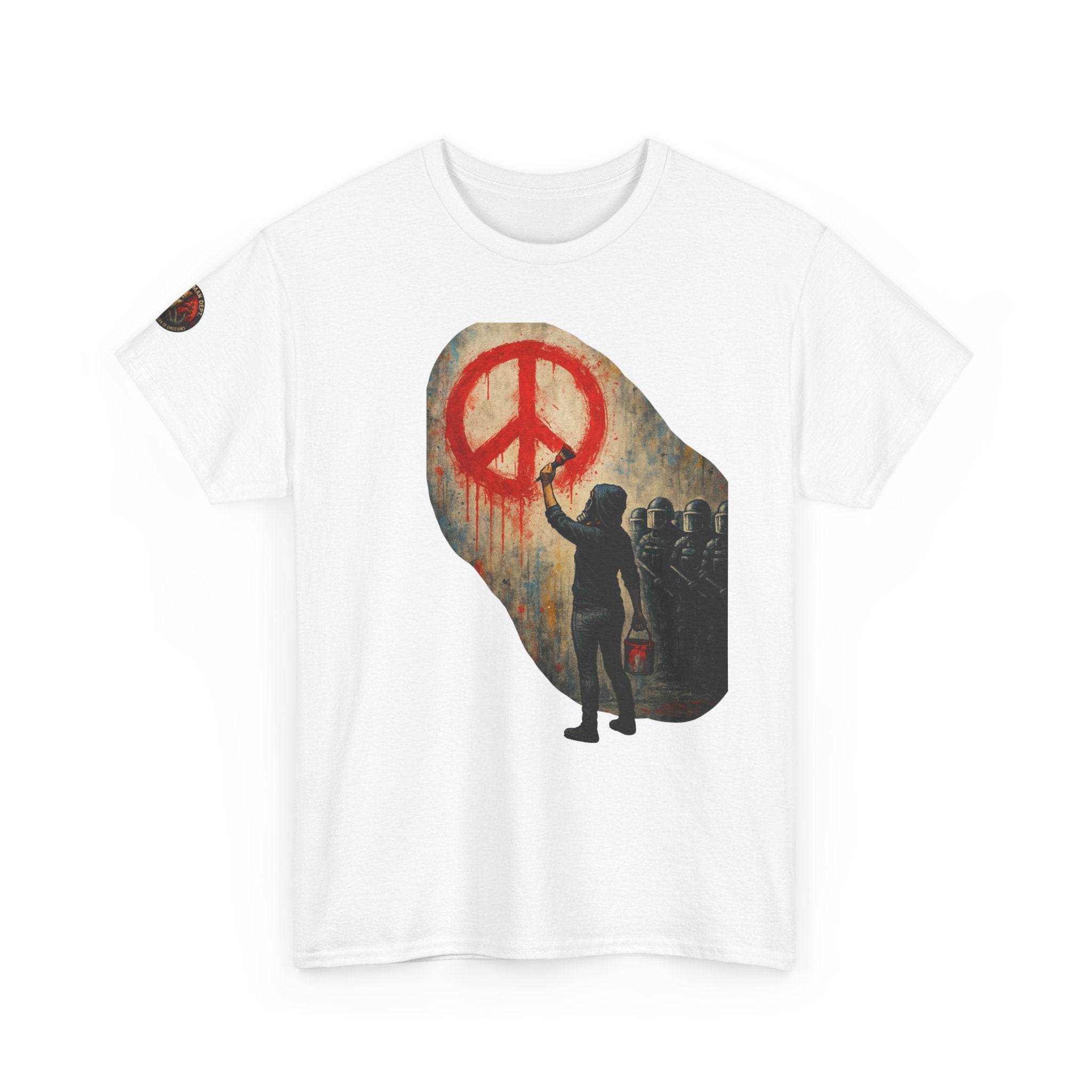 Unisex Heavy Cotton Tee/ Painting a Protest