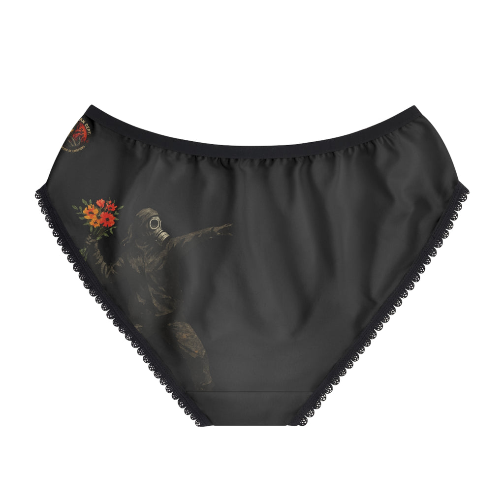 Feminine Empowerment Briefs, Comfortable Women's Underwear, Rebel Girl Underwear