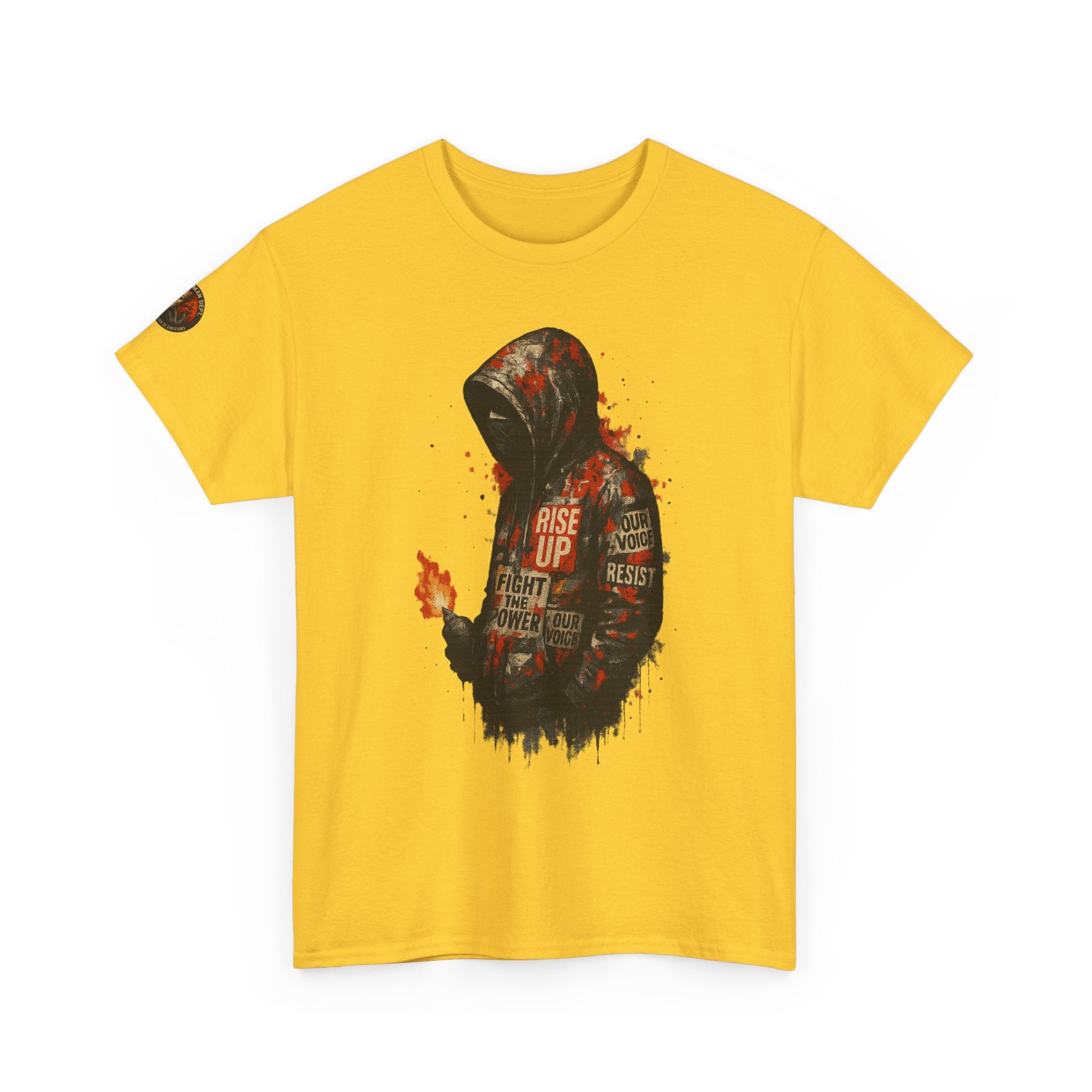 Unisex Graphic Tee, Rise Up Motivational Shirt, Casual Wear, Gift for Inspiration, Streetwear Fashion, Everyday Comfort