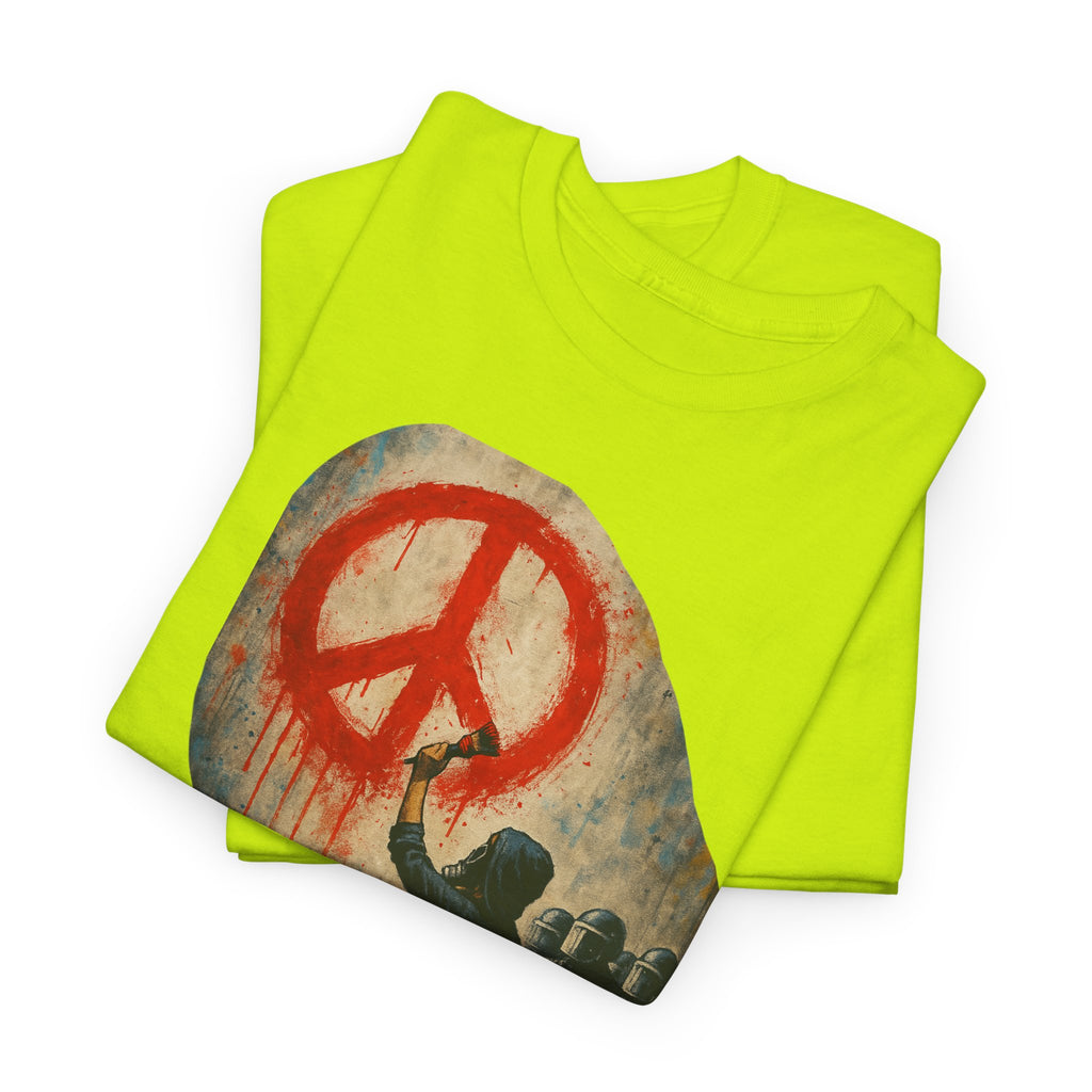 Unisex Heavy Cotton Tee/ Painting a Protest
