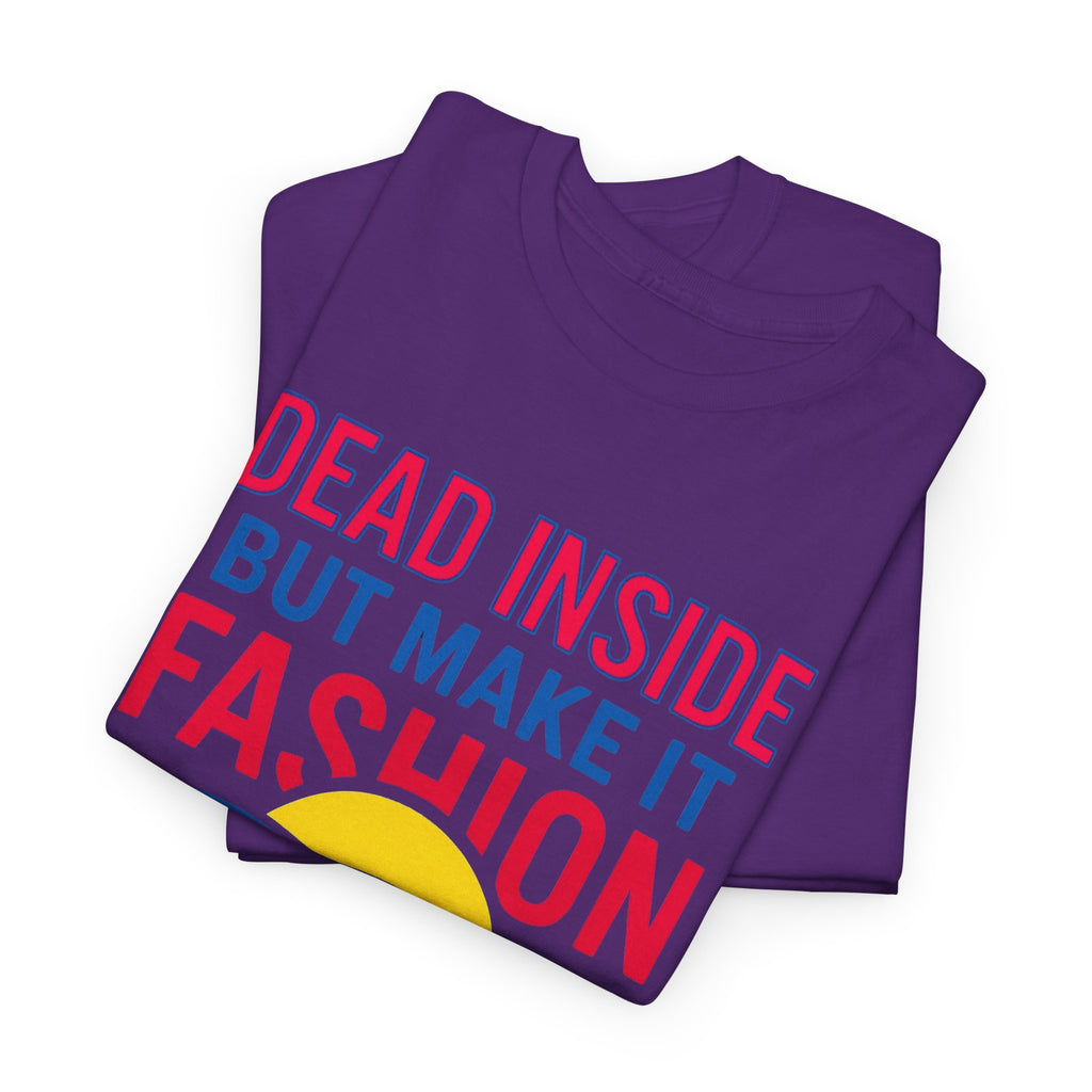 Unisex Heavy Cotton Tee/ Dead Inside