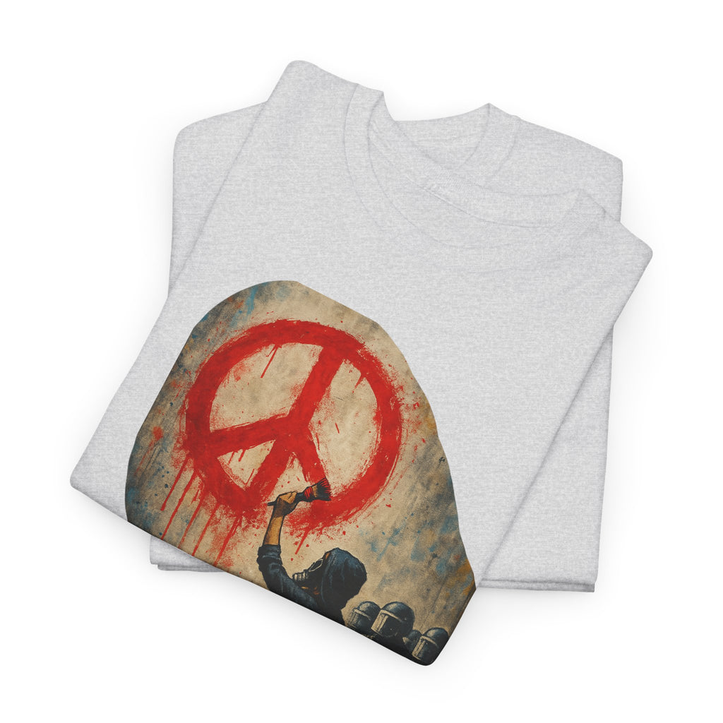 Unisex Heavy Cotton Tee/ Painting a Protest