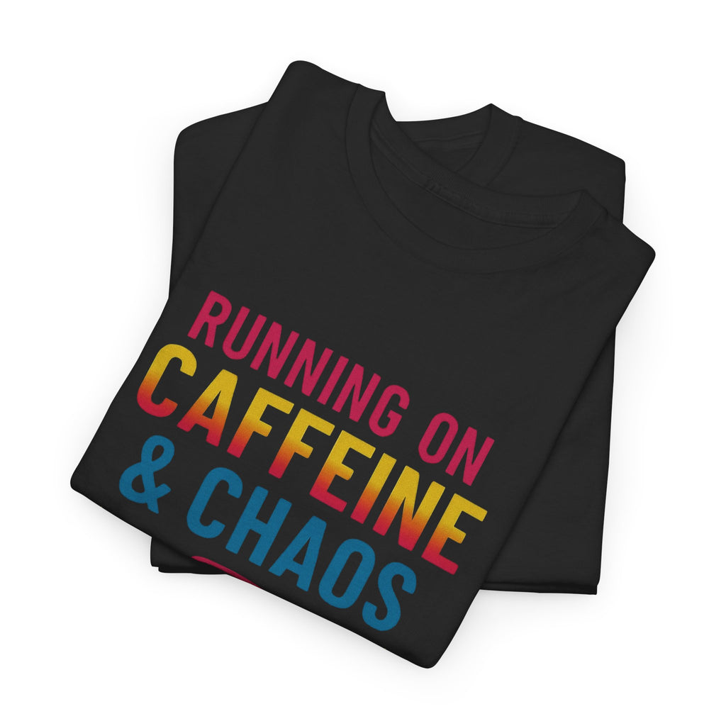 Unisex Heavy Cotton Tee/ Caffeine & Chaos