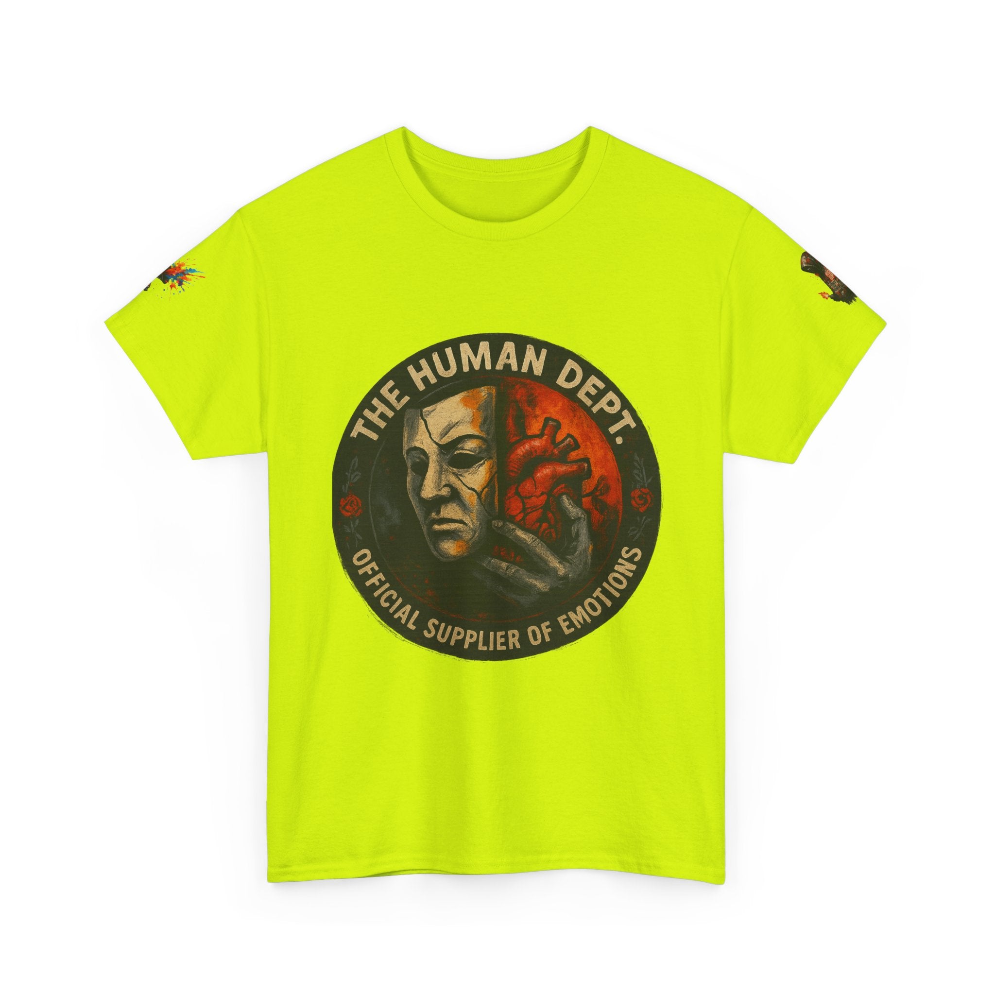 Unisex Heavy Cotton Tee/ Human Dept. Official Logo